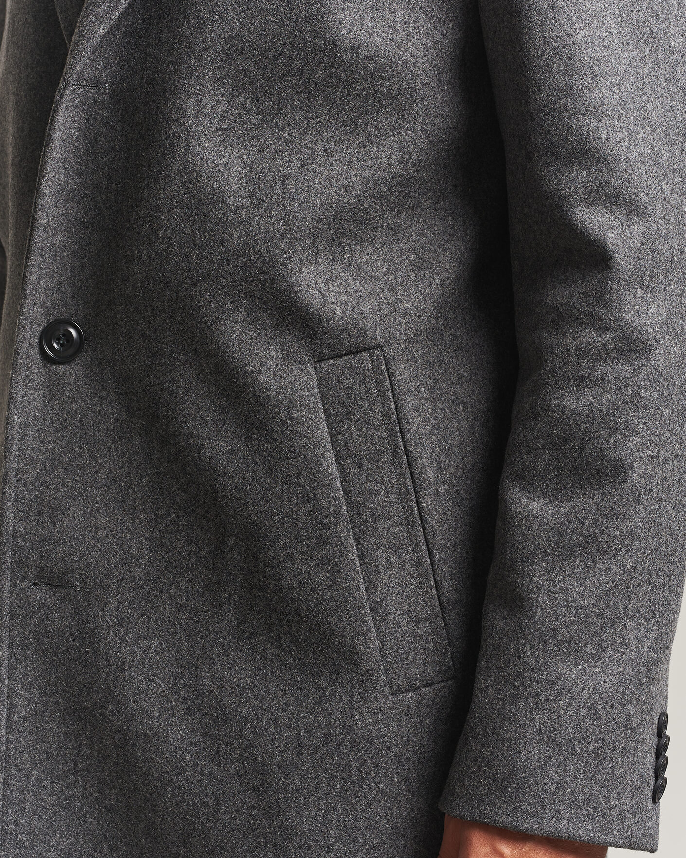 Uomini | Giacche | HUGO | Milogan Bib Coat Dark Grey