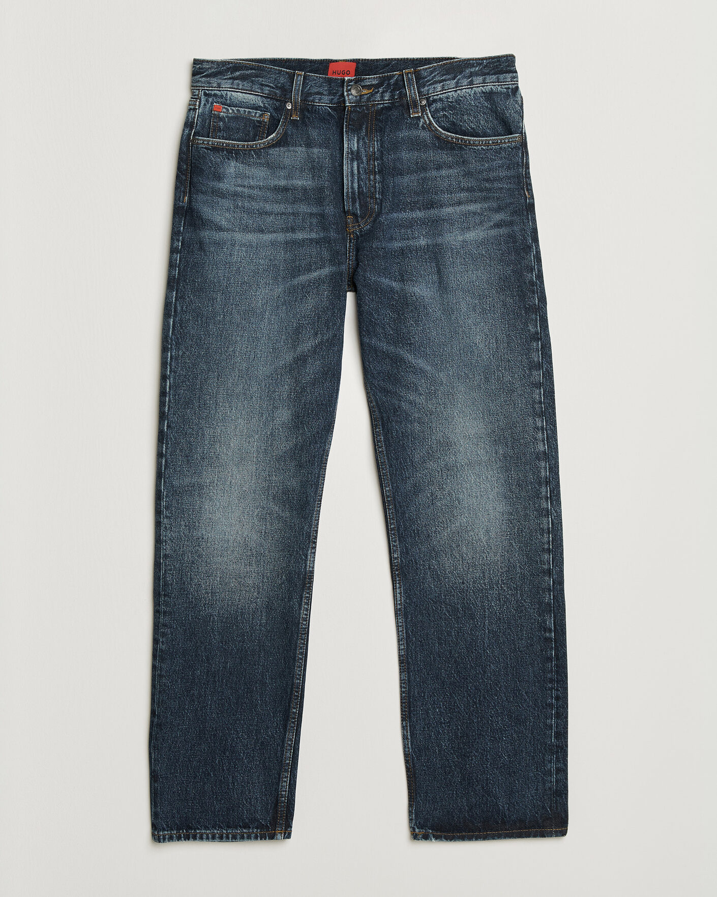 Uomini | Jeans | HUGO | 840 Regular Fit Jeans Navy