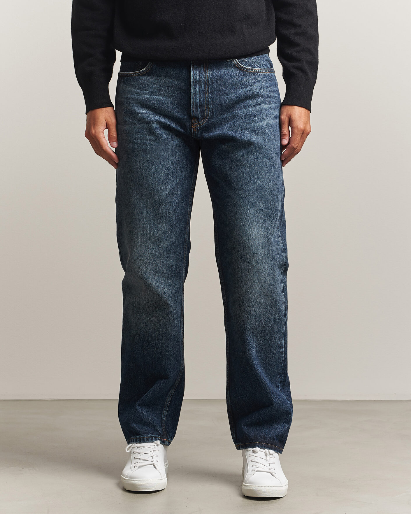 Uomini | Jeans | HUGO | 840 Regular Fit Jeans Navy