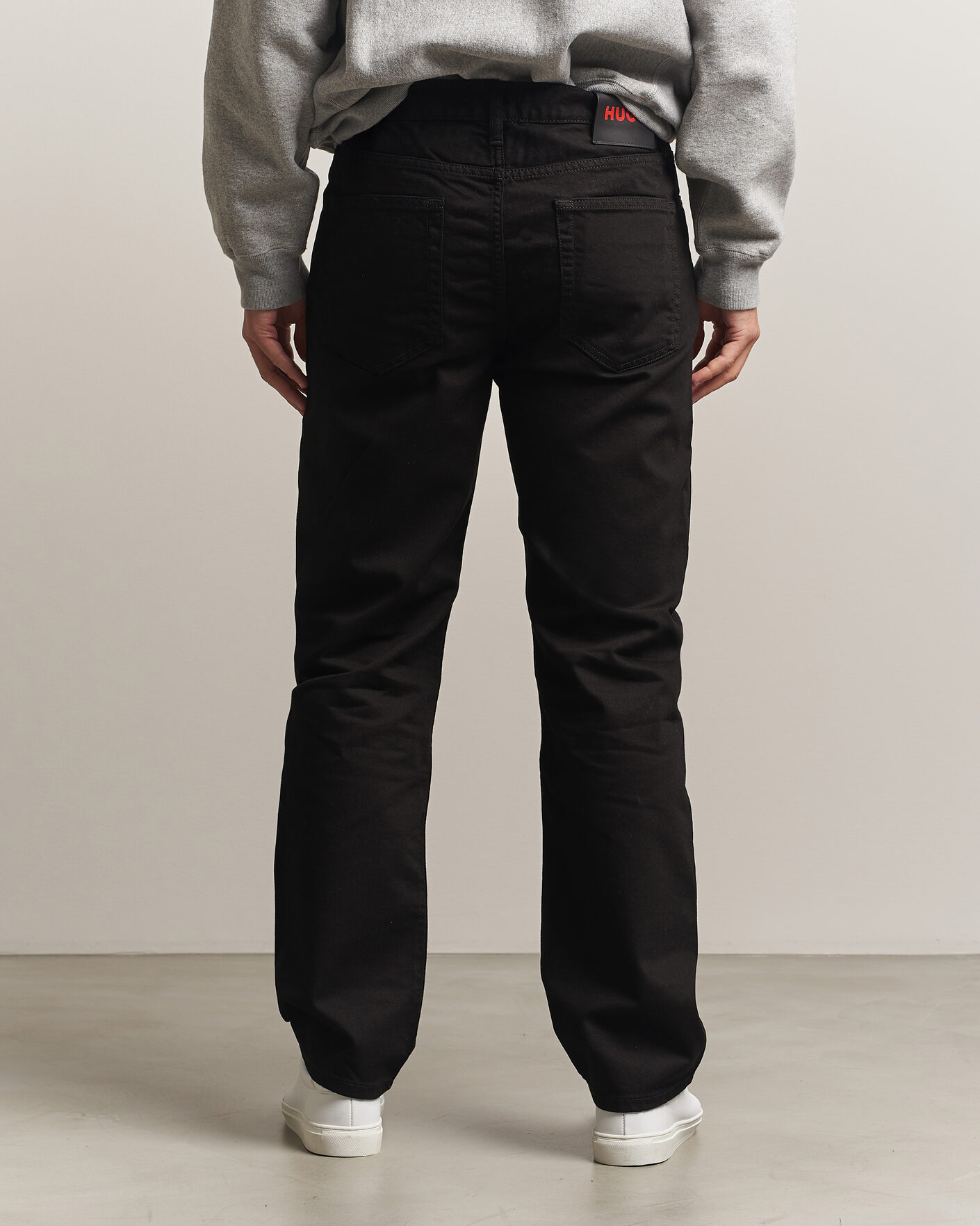 Uomini | Jeans | HUGO | 840 Regular Fit Jeans Black