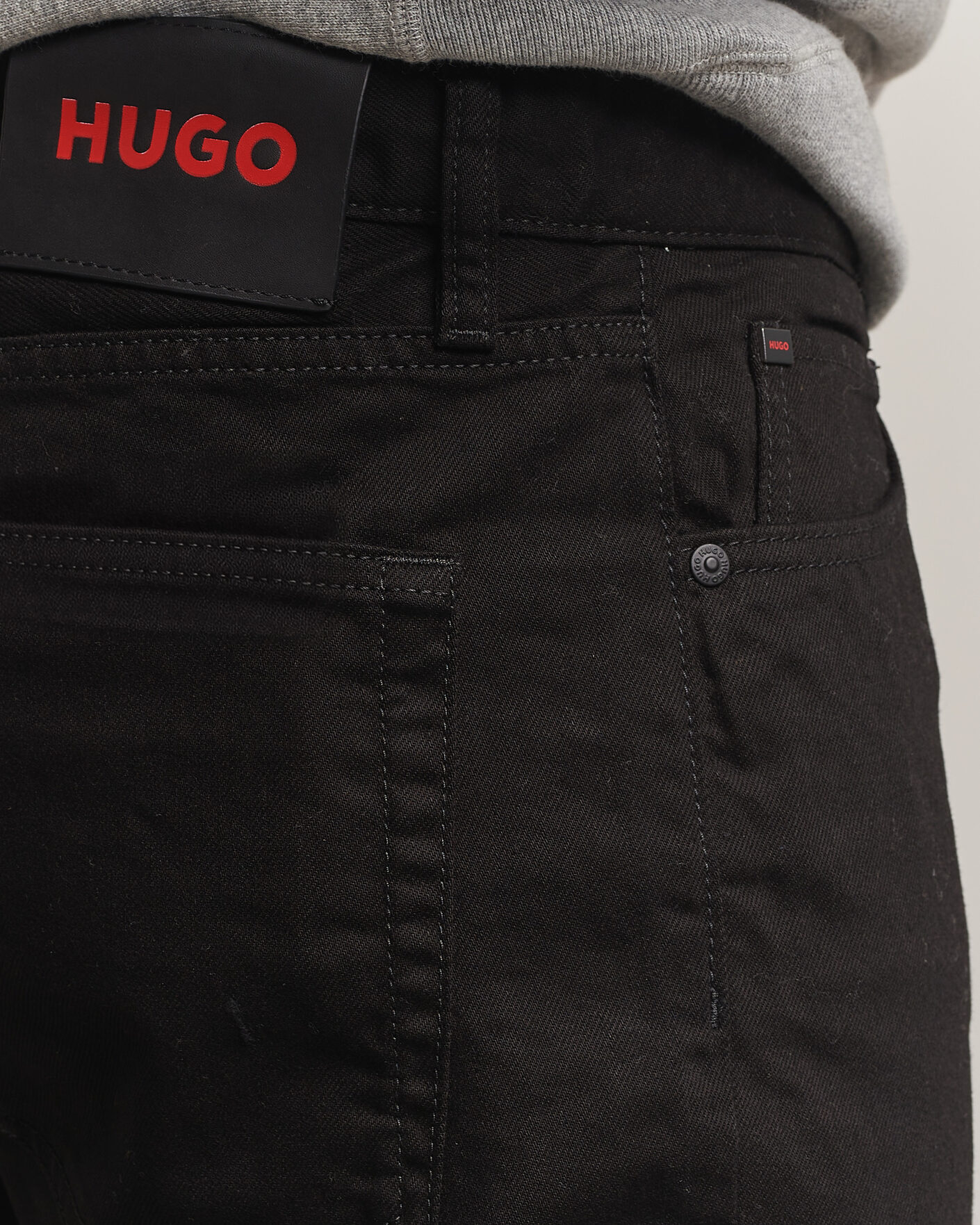 Uomini | Jeans | HUGO | 840 Regular Fit Jeans Black