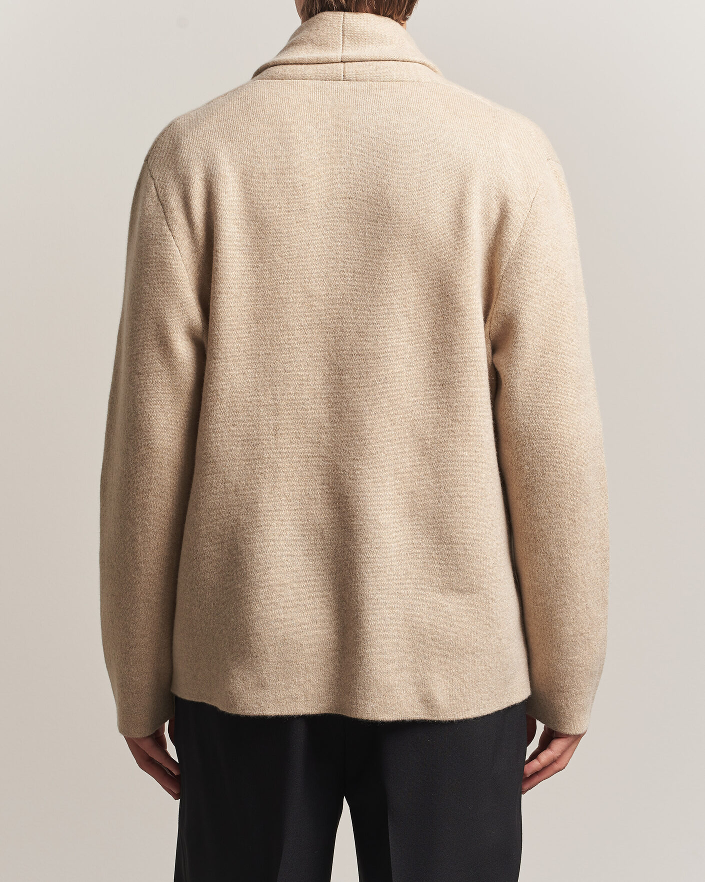 Uomini | Maglieria | BOSS CAMEL | Fenturo Wool Knitted Cardigan Light Beige