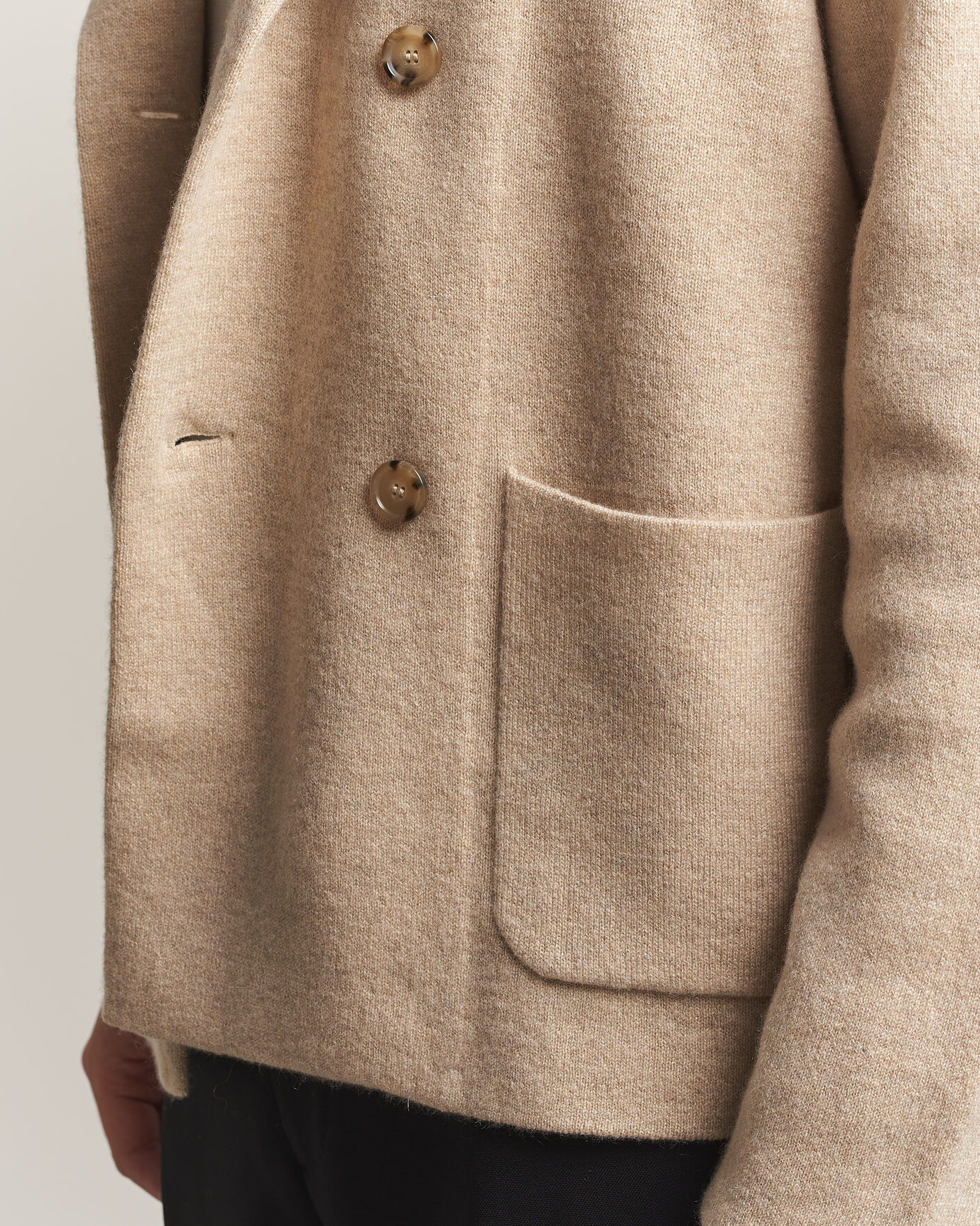 Uomini | Maglieria | BOSS CAMEL | Fenturo Wool Knitted Cardigan Light Beige