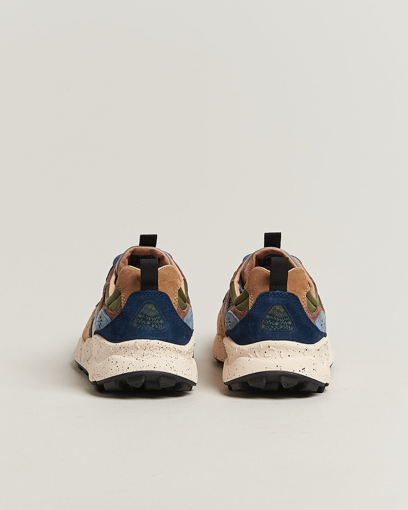 Uomini | Sneakers | Flower Mountain | Yamano 3 Suede/Nylon Sneaker Navy/Light Brown