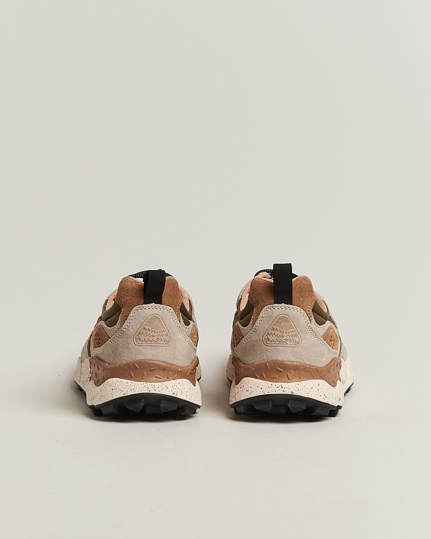 Uomini | Sneakers | Flower Mountain | Yamano 3 Suede/Nylon Sneaker Cream/Brown