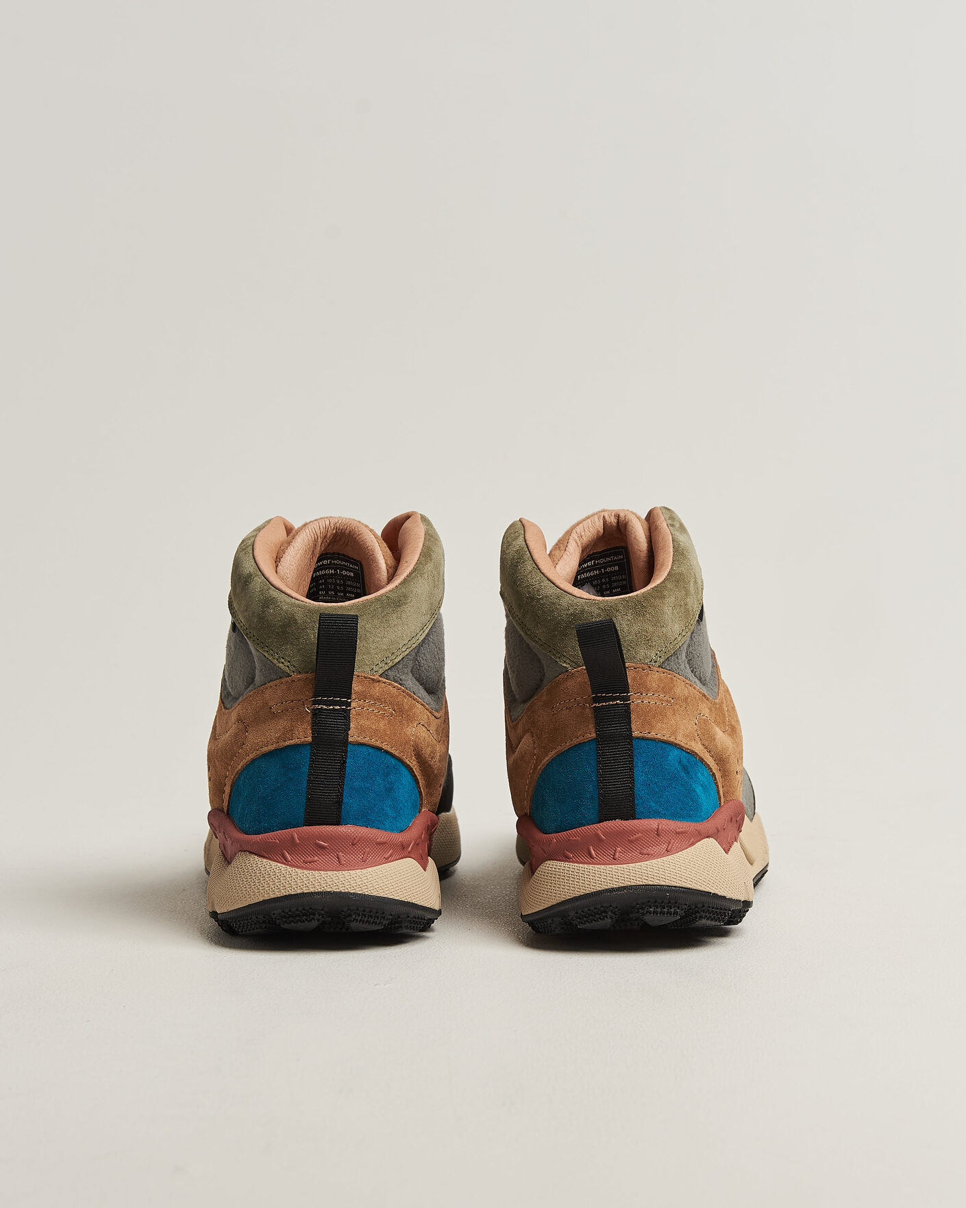 Uomini | Sneakers | Flower Mountain | Back Country Mid Suede/Leather Sneaker Multi