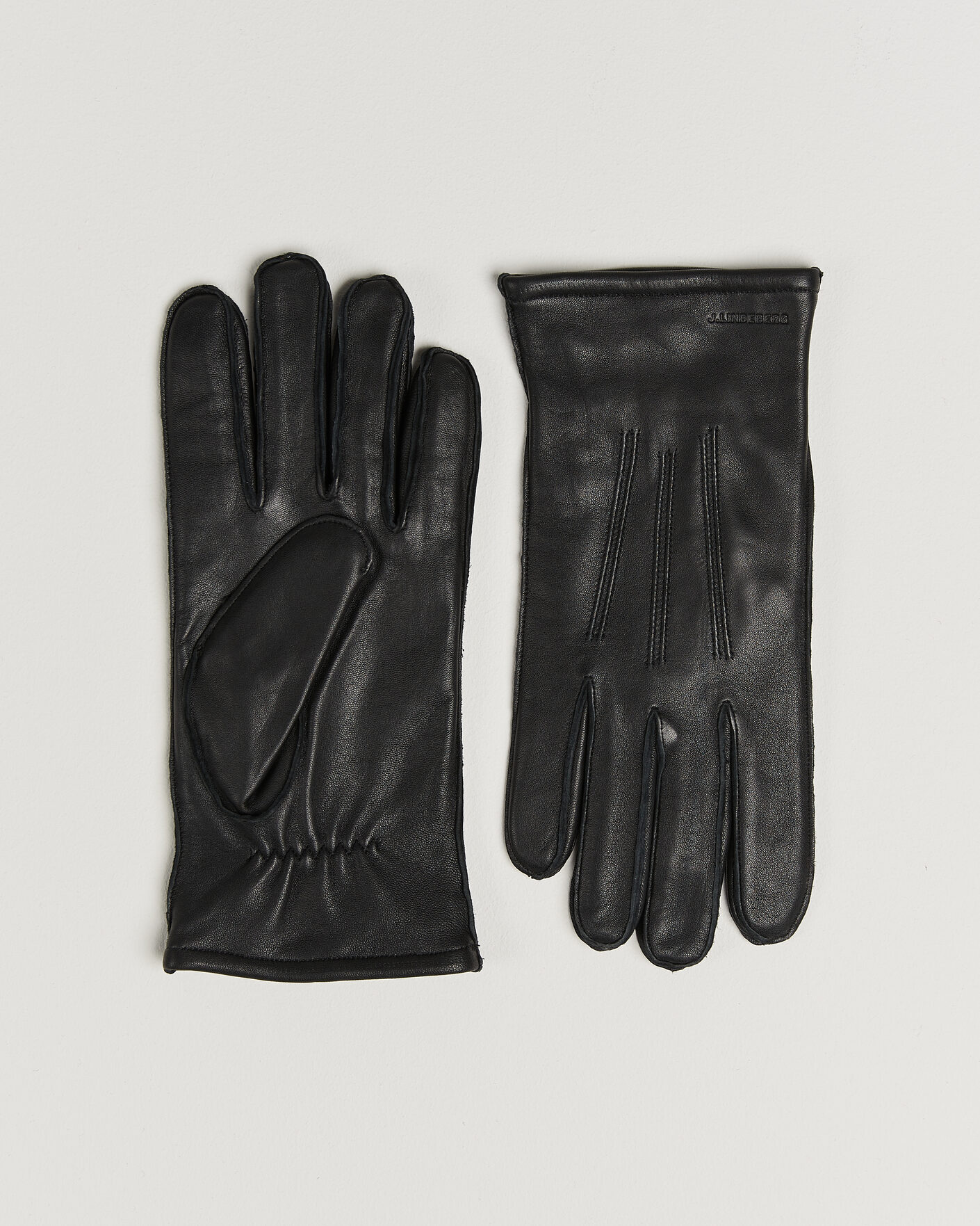 Uomini | Guanti | J.Lindeberg | Milo Leather Glove Black