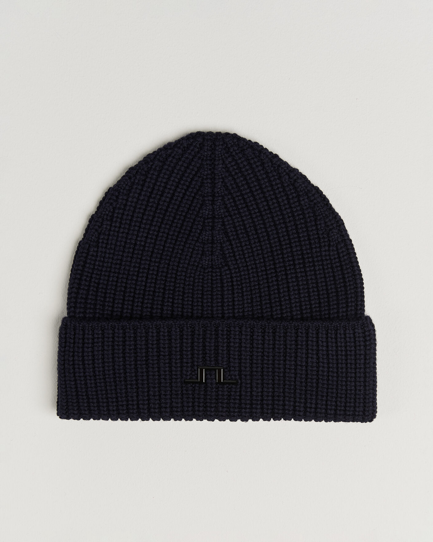 Uomini | Berretti | J.Lindeberg | Merino Beanie JL Navy