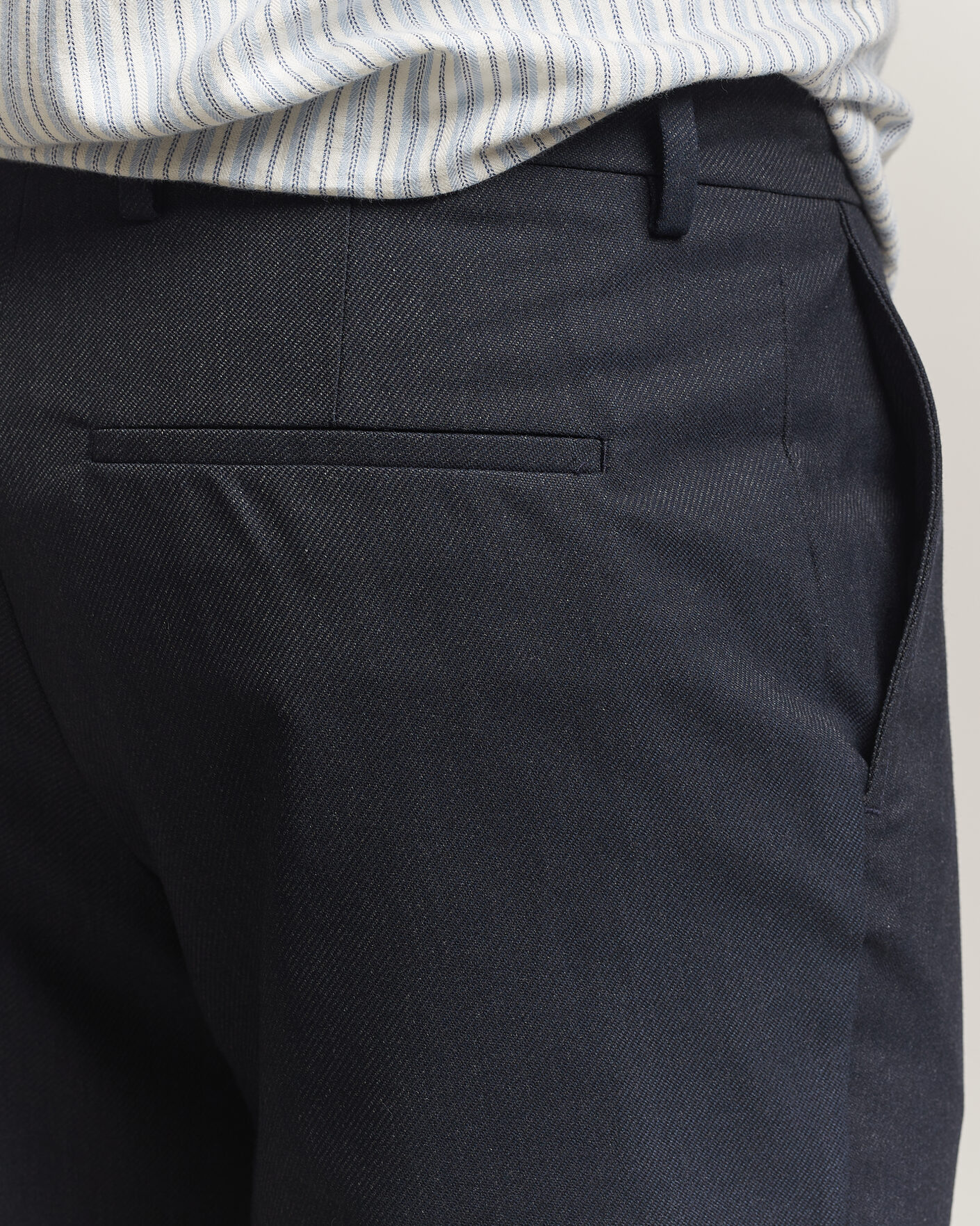Uomini | Pantaloni | J.Lindeberg | Logan Brushed Twill Pants JL Navy