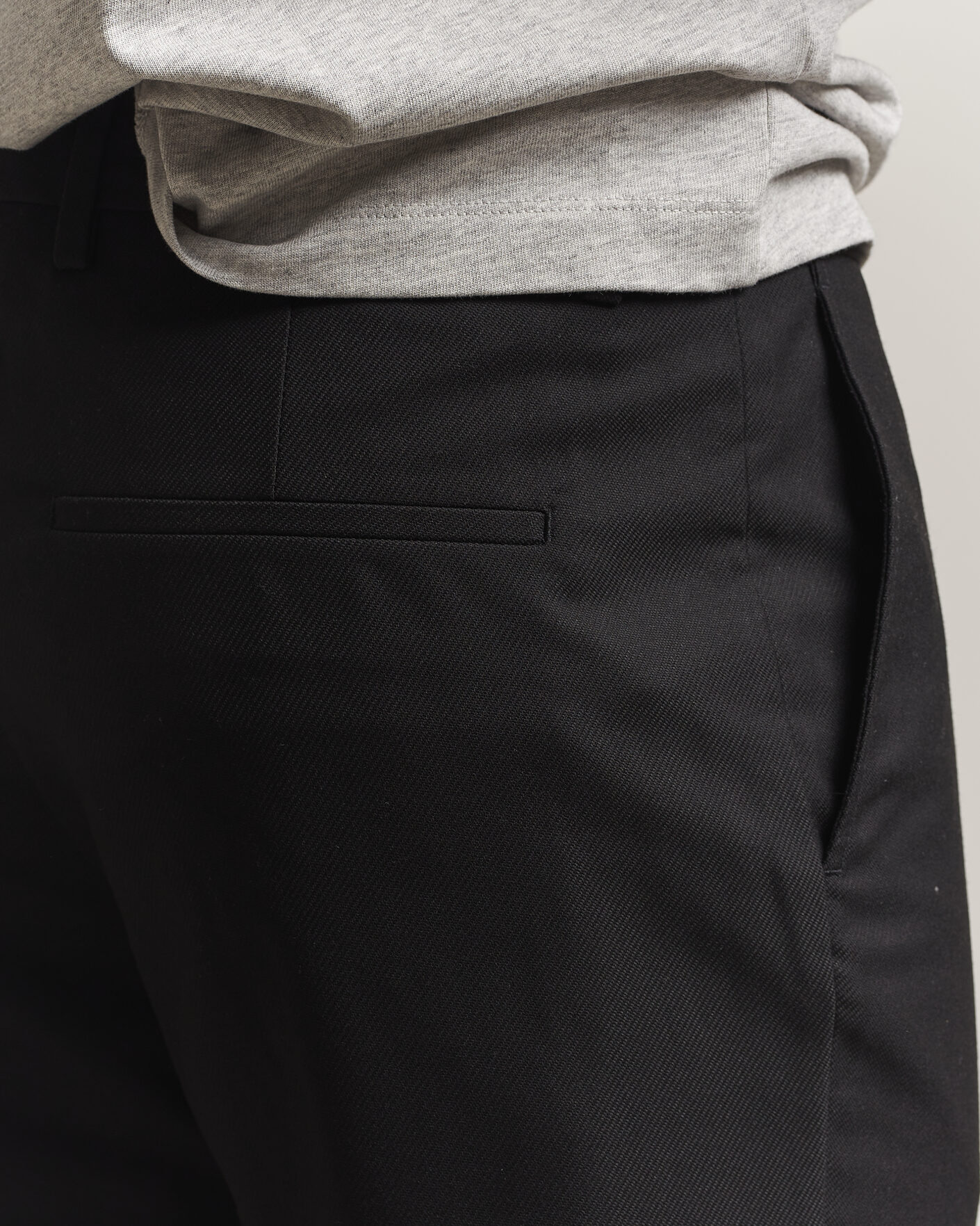 Uomini | Pantaloni | J.Lindeberg | Logan Brushed Twill Pants Black