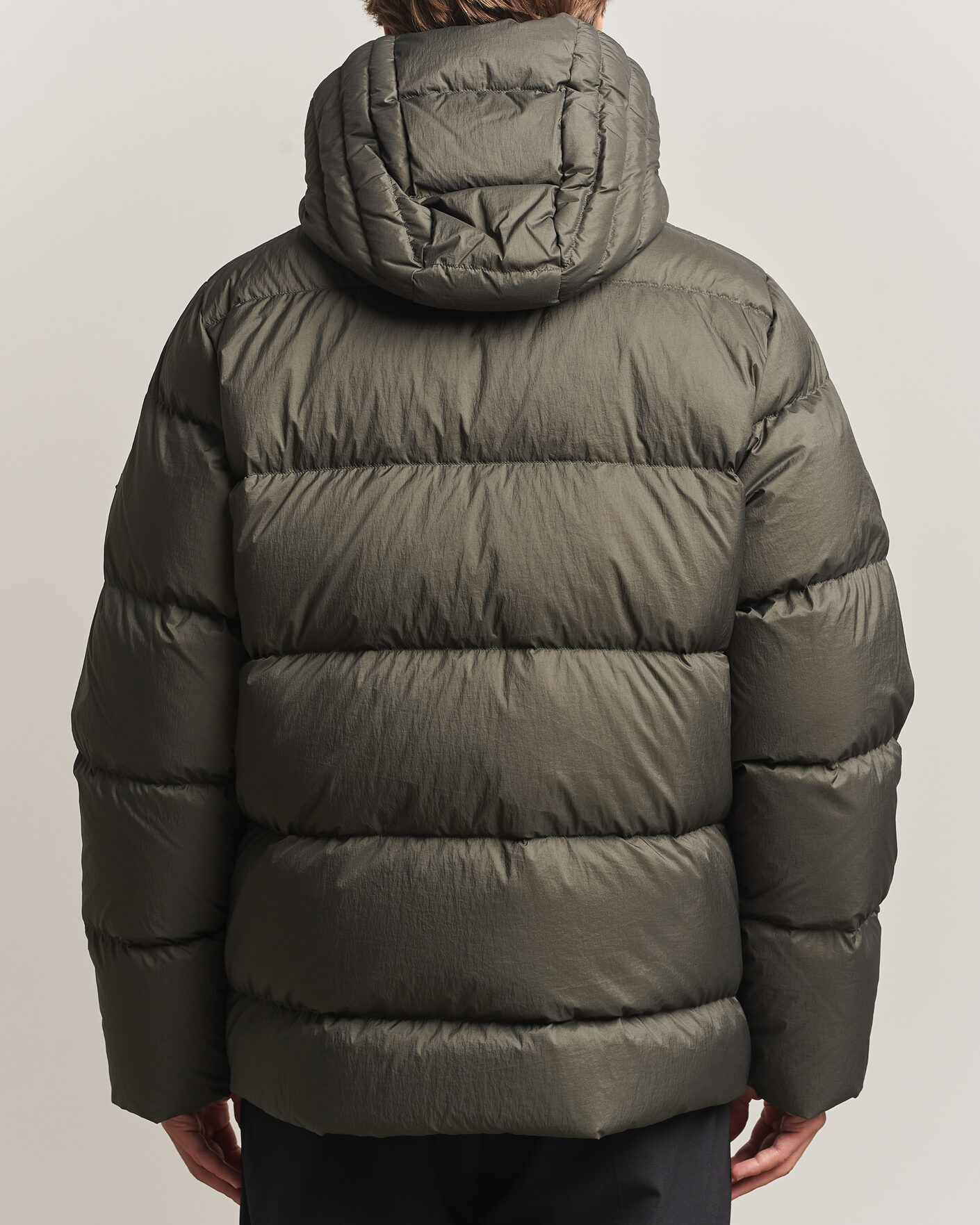 Uomini | Giacche | J.Lindeberg | Daryl Crinkle Down Jacket Chimera Green