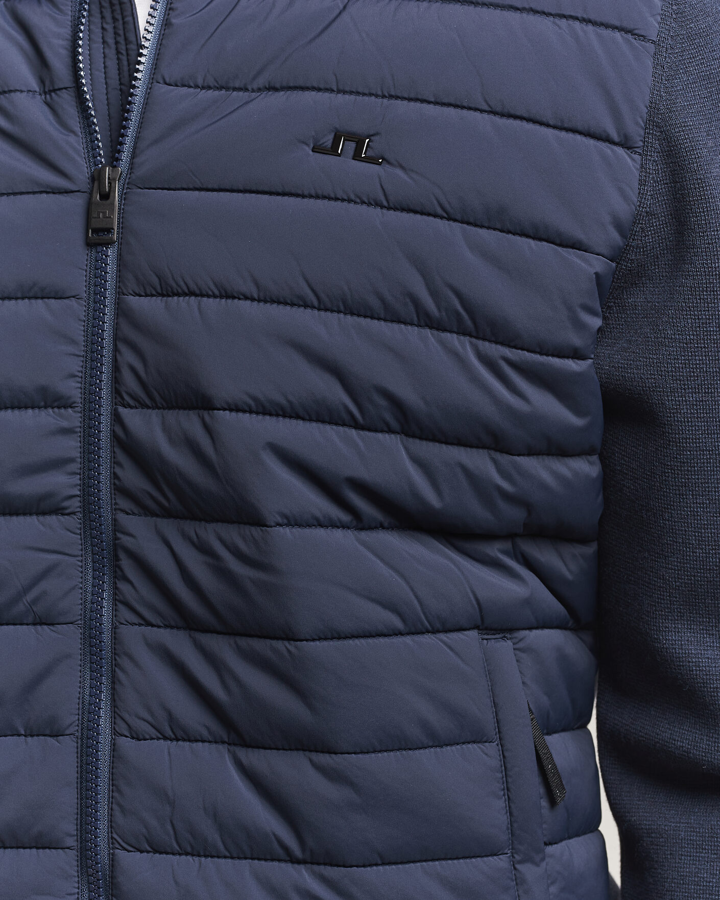 Uomini | Giacche | J.Lindeberg | Boen Hybrid Jacket JL Navy