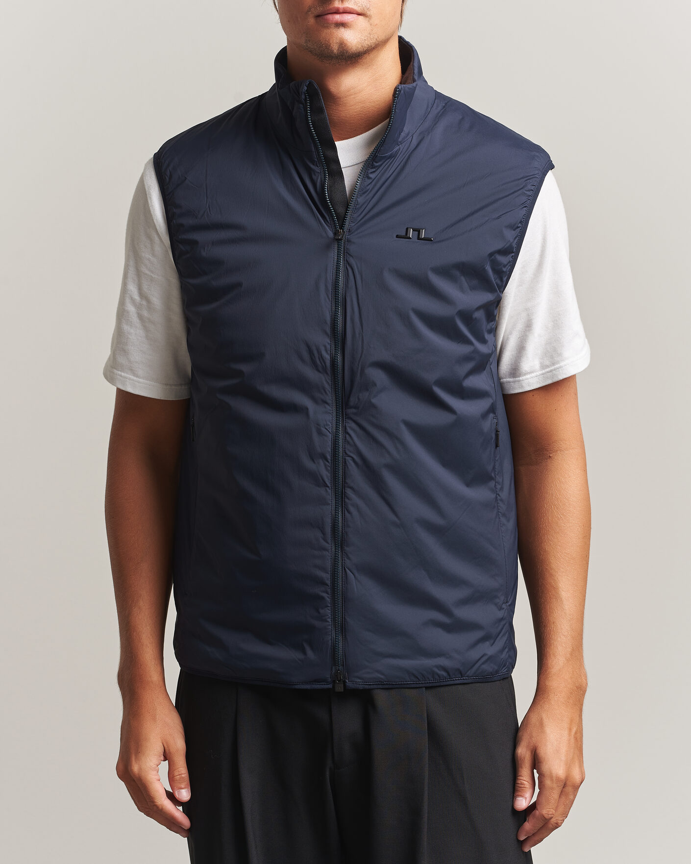 Uomini | Gilet | J.Lindeberg | Clinton Padded Vest JL Navy
