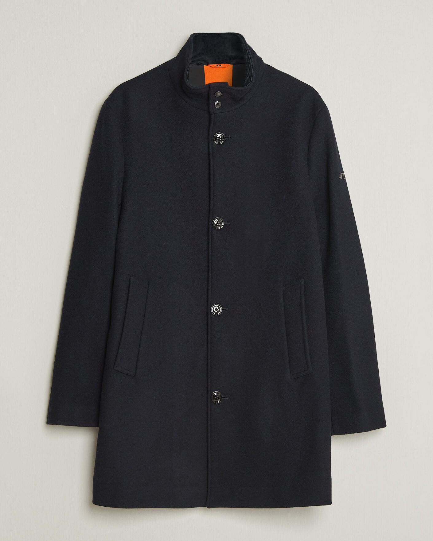 Uomini | Giacche | J.Lindeberg | Lexon Wool Coat JL Navy