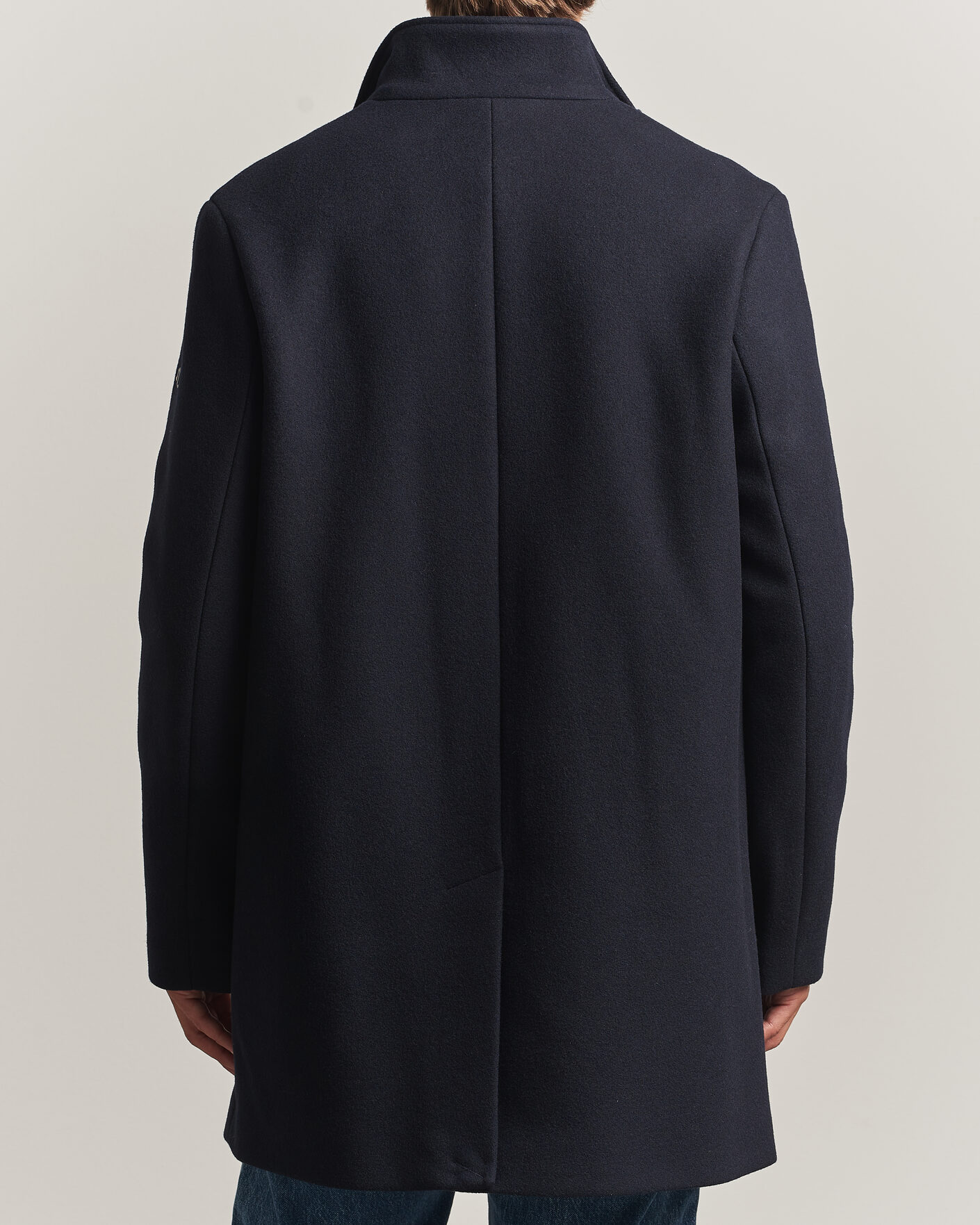 Uomini | Giacche | J.Lindeberg | Lexon Wool Coat JL Navy
