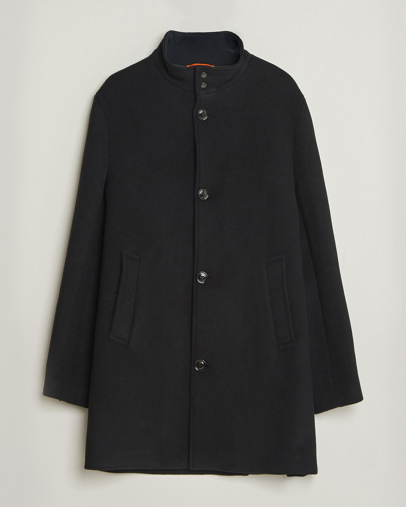 Uomini | Giacche | J.Lindeberg | Lexon Wool Coat Black