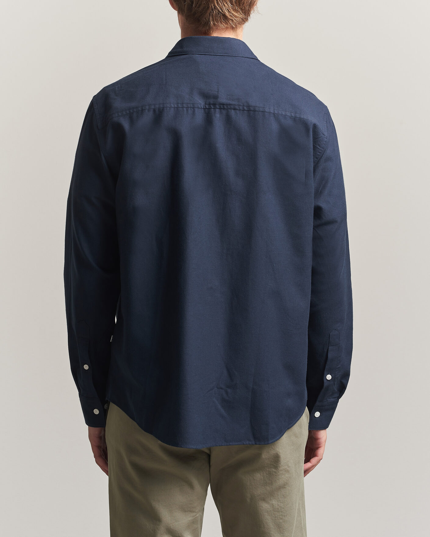 Uomini | Camicie | J.Lindeberg | Marlon Flannel Shirt JL Navy