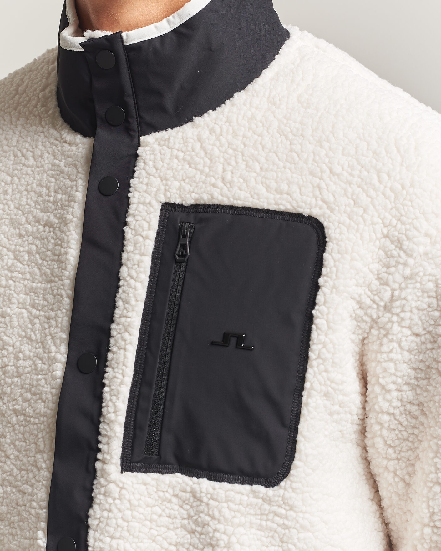 Uomini | Maglieria | J.Lindeberg | Marshall Pile Full Zip Tofu