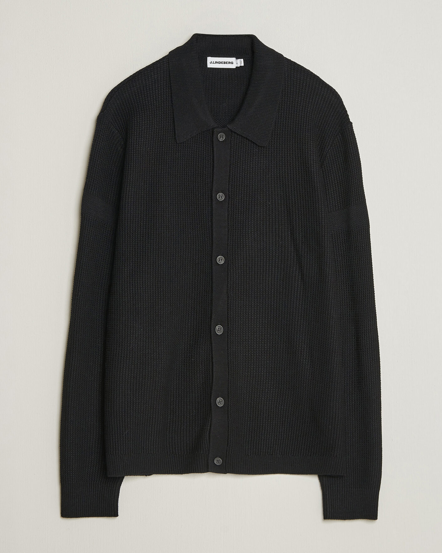 Uomini | Maglieria | J.Lindeberg | Willem Knitted Cardigan Black