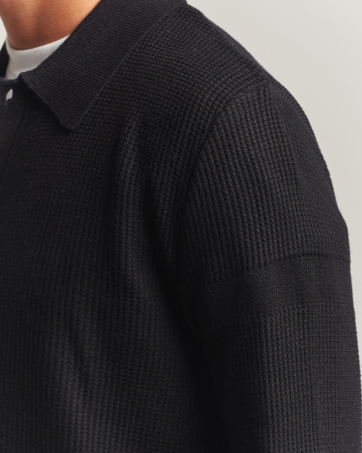 Uomini | Maglieria | J.Lindeberg | Willem Knitted Cardigan Black