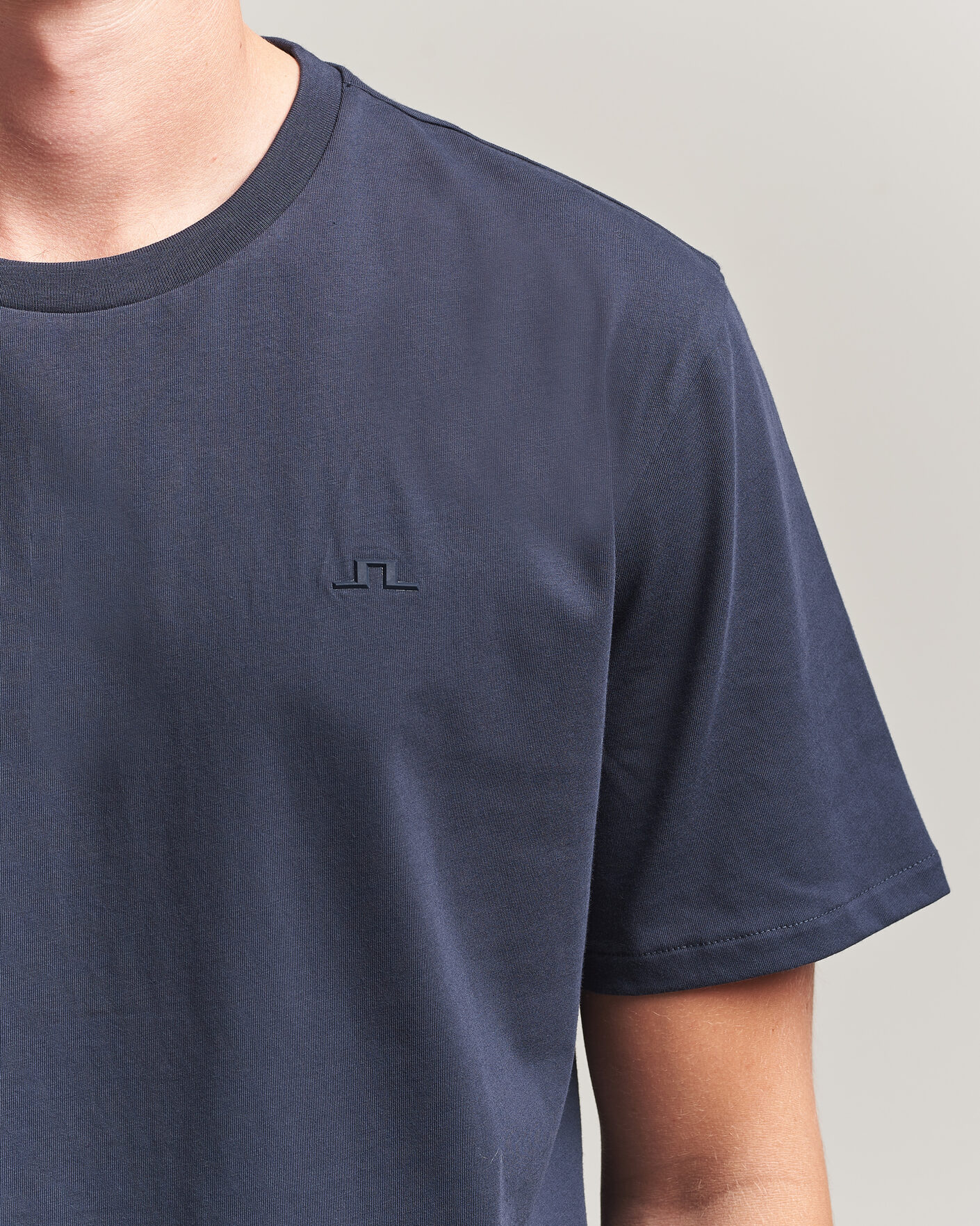 Uomini | T-shirt | J.Lindeberg | Alpha Crew Neck T-Shirt JL Navy