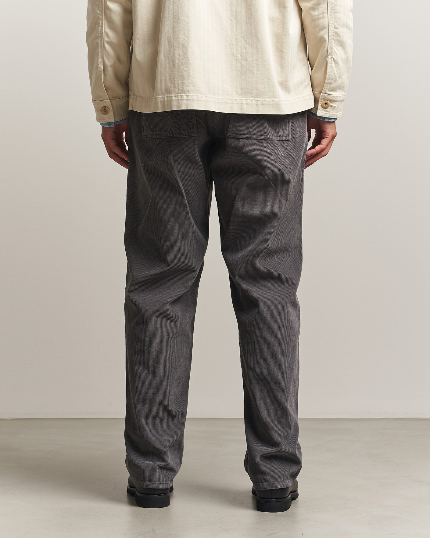 Uomini | Pantaloni | Forét | Clay Corduroy Pants Grey