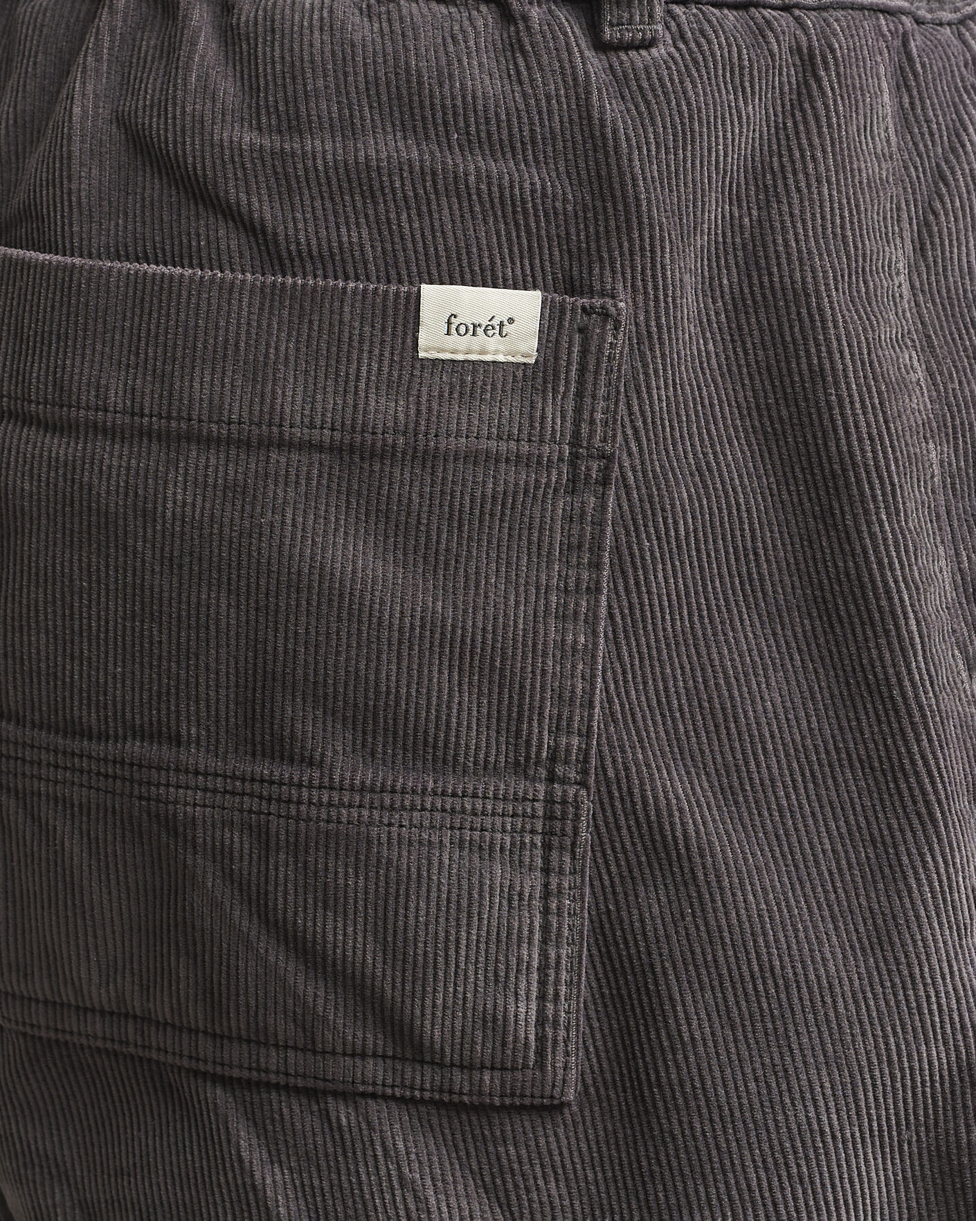 Uomini | Pantaloni | Forét | Clay Corduroy Pants Grey