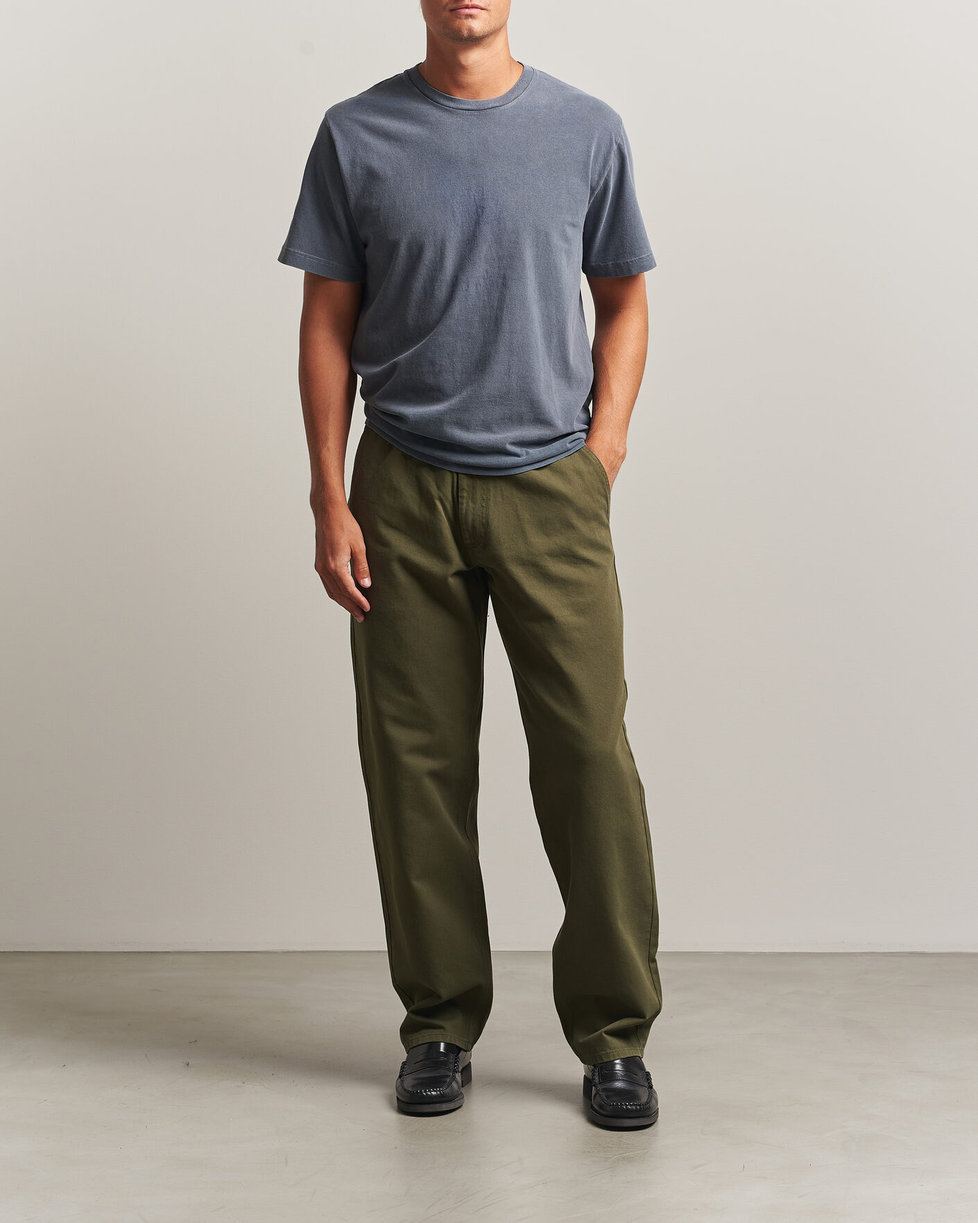 Uomini | Pantaloni | Forét | Clay Twill Pants Army