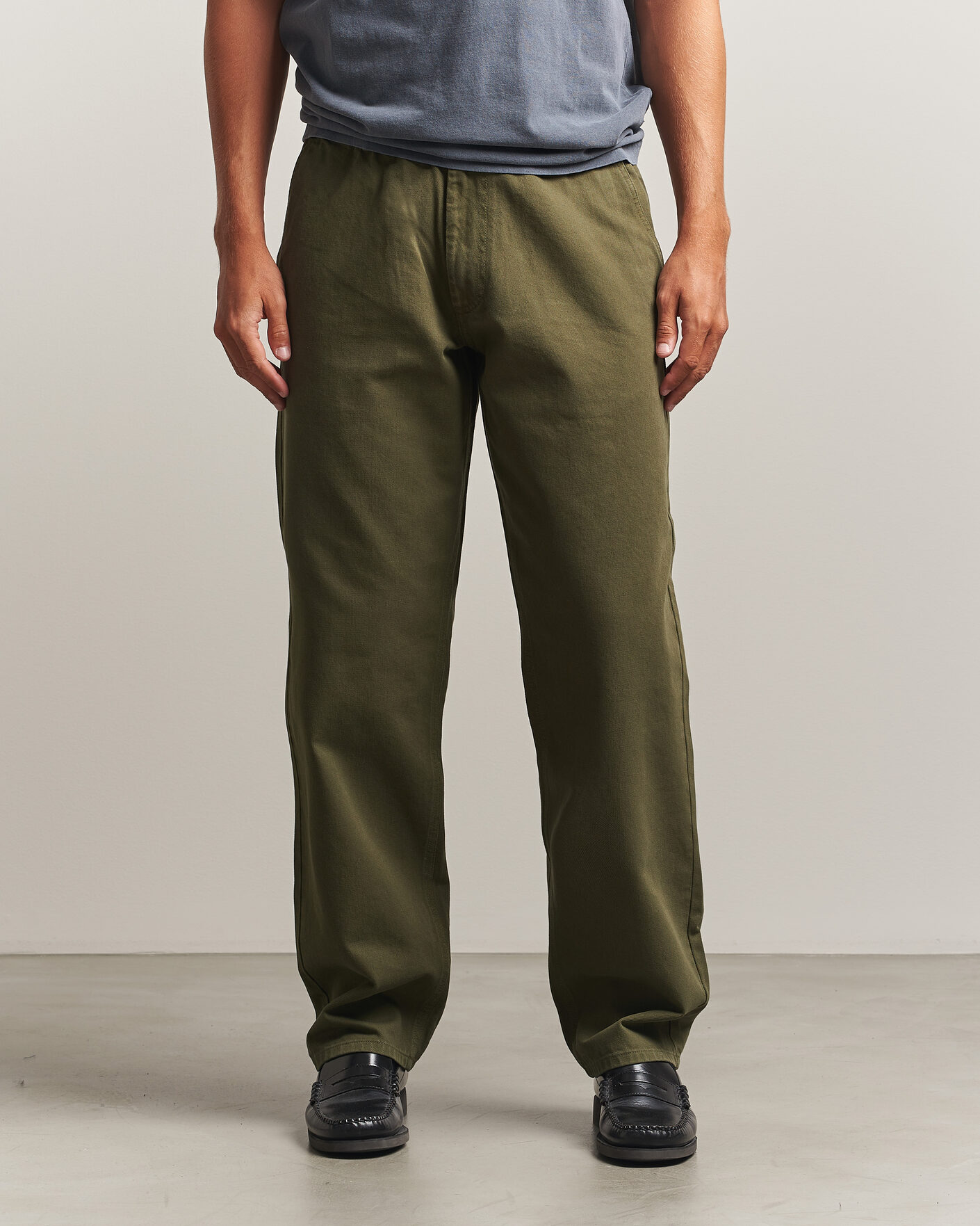 Uomini | Pantaloni | Forét | Clay Twill Pants Army