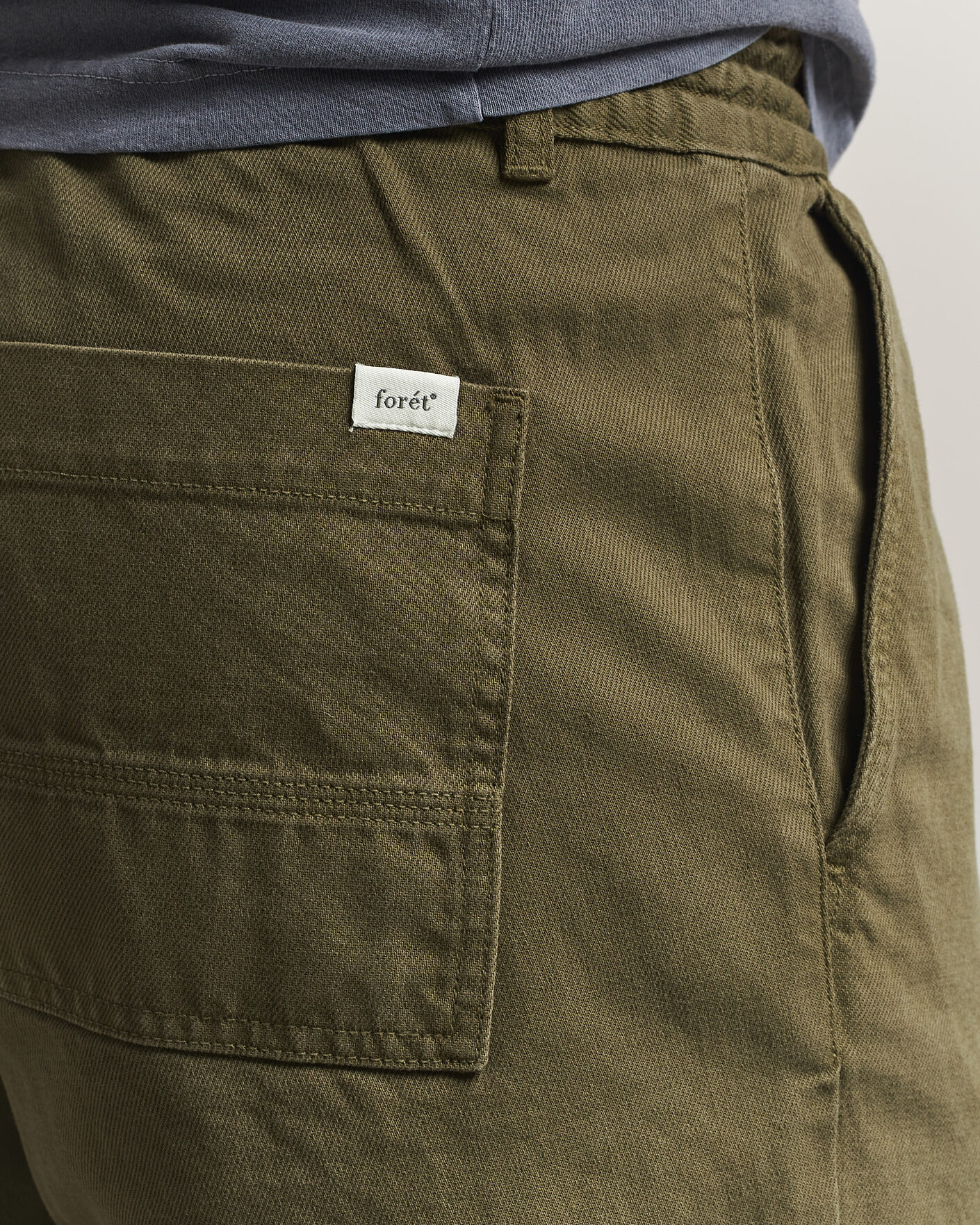 Uomini | Pantaloni | Forét | Clay Twill Pants Army