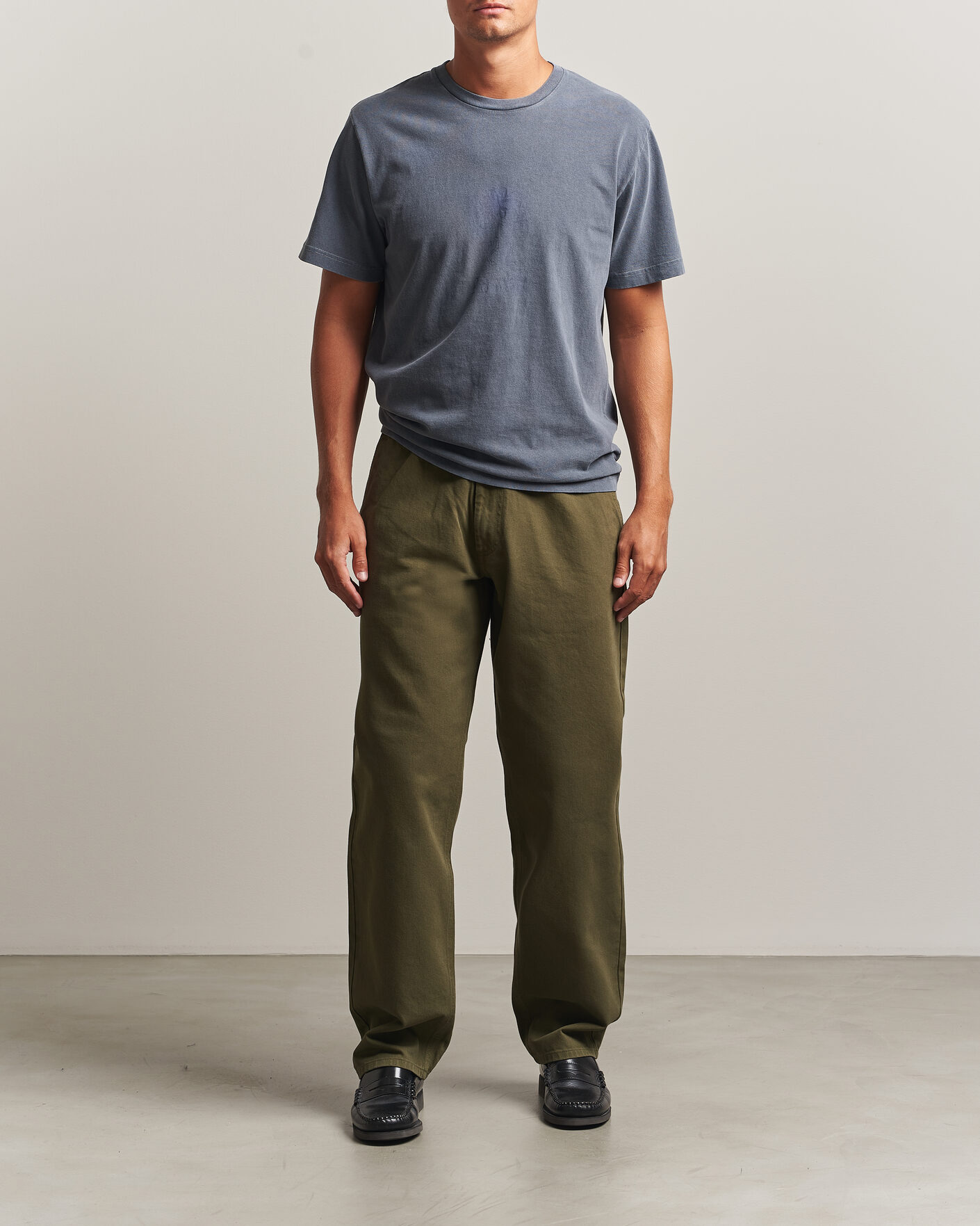 Uomini | T-shirt | Forét | Clover T-Shirt Navy
