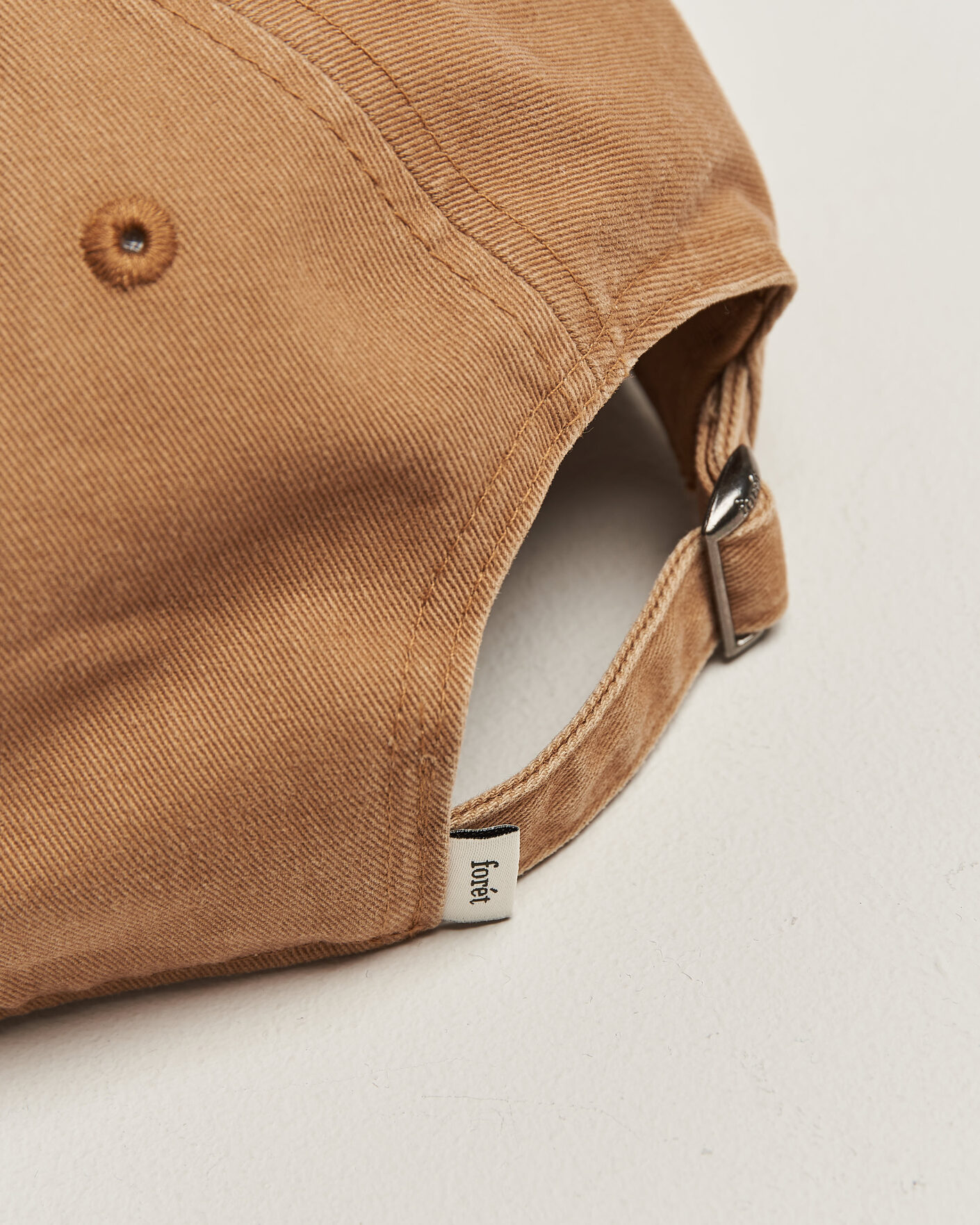 Uomini | Cappelli & Berretti | Forét | Hawk Washed 2-Tone Cap Khaki/Brown