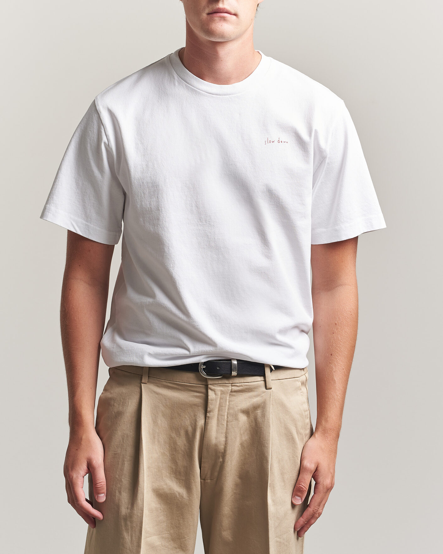 Uomini | T-shirt | Forét | Haze T-Shirt White