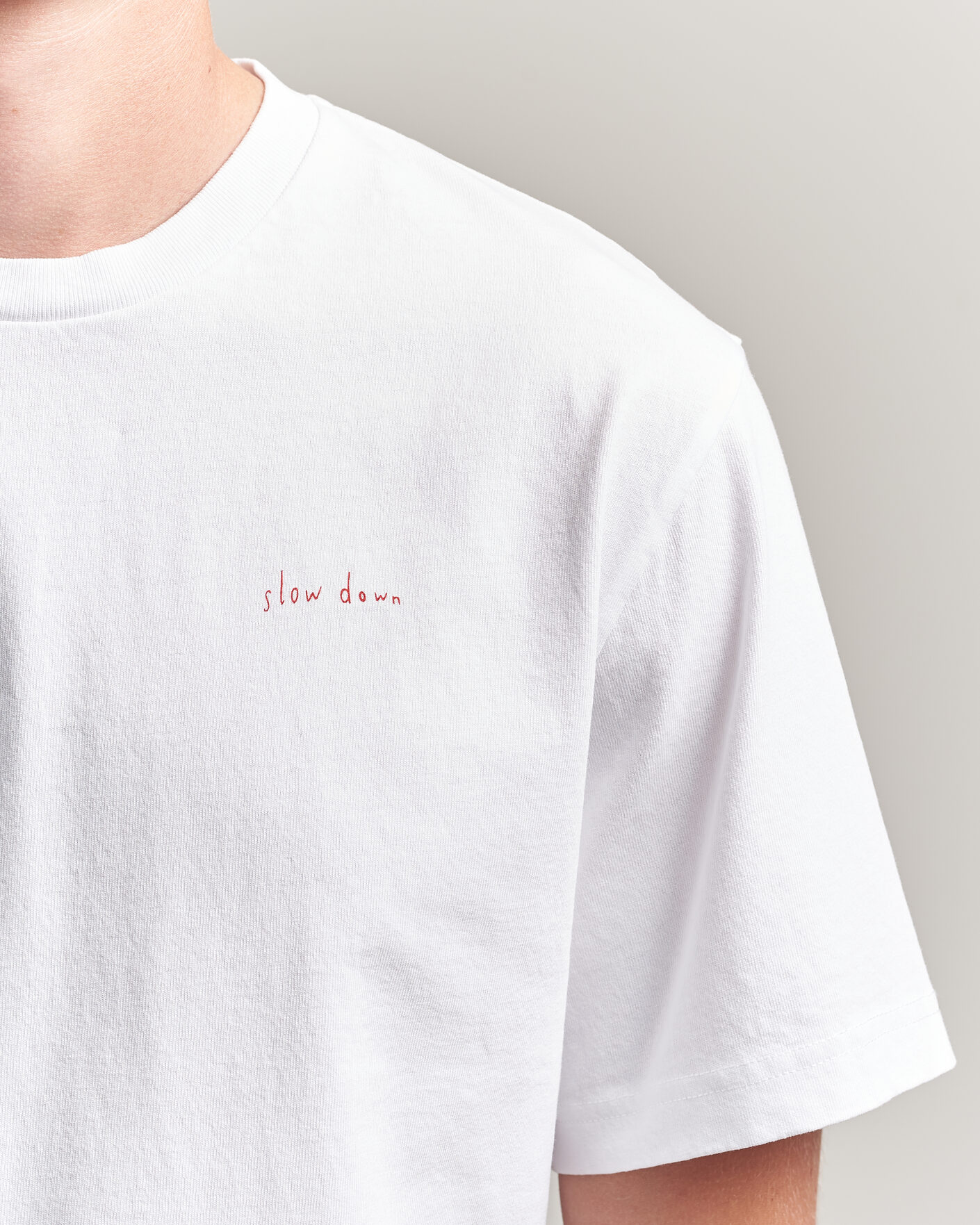 Uomini | T-shirt | Forét | Haze T-Shirt White