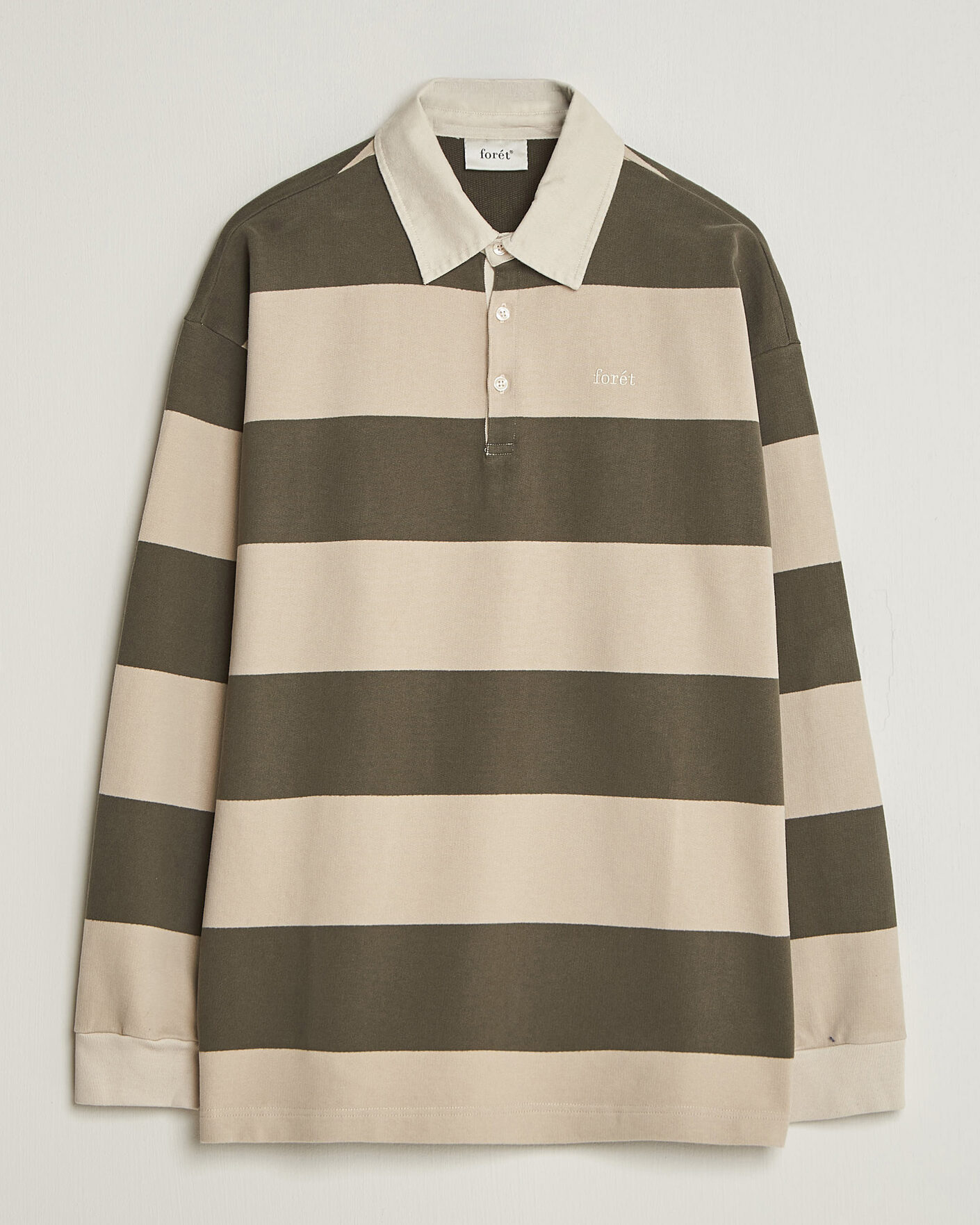 Uomini | Maglieria | Forét | Match Rugby Sweatshirt Wood Stripe