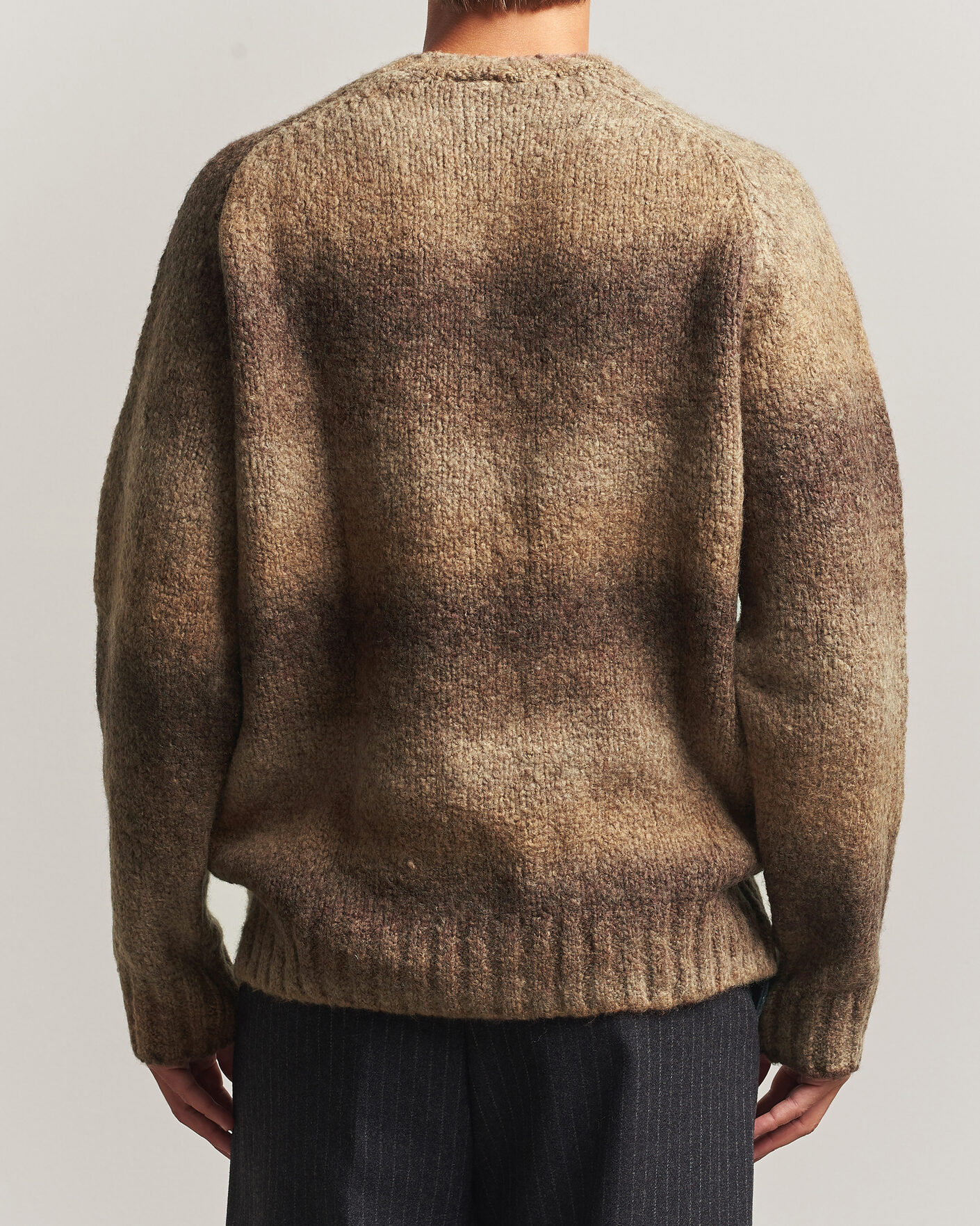 Uomini | Maglieria | Forét | Space Yarn Crew Neck Brown
