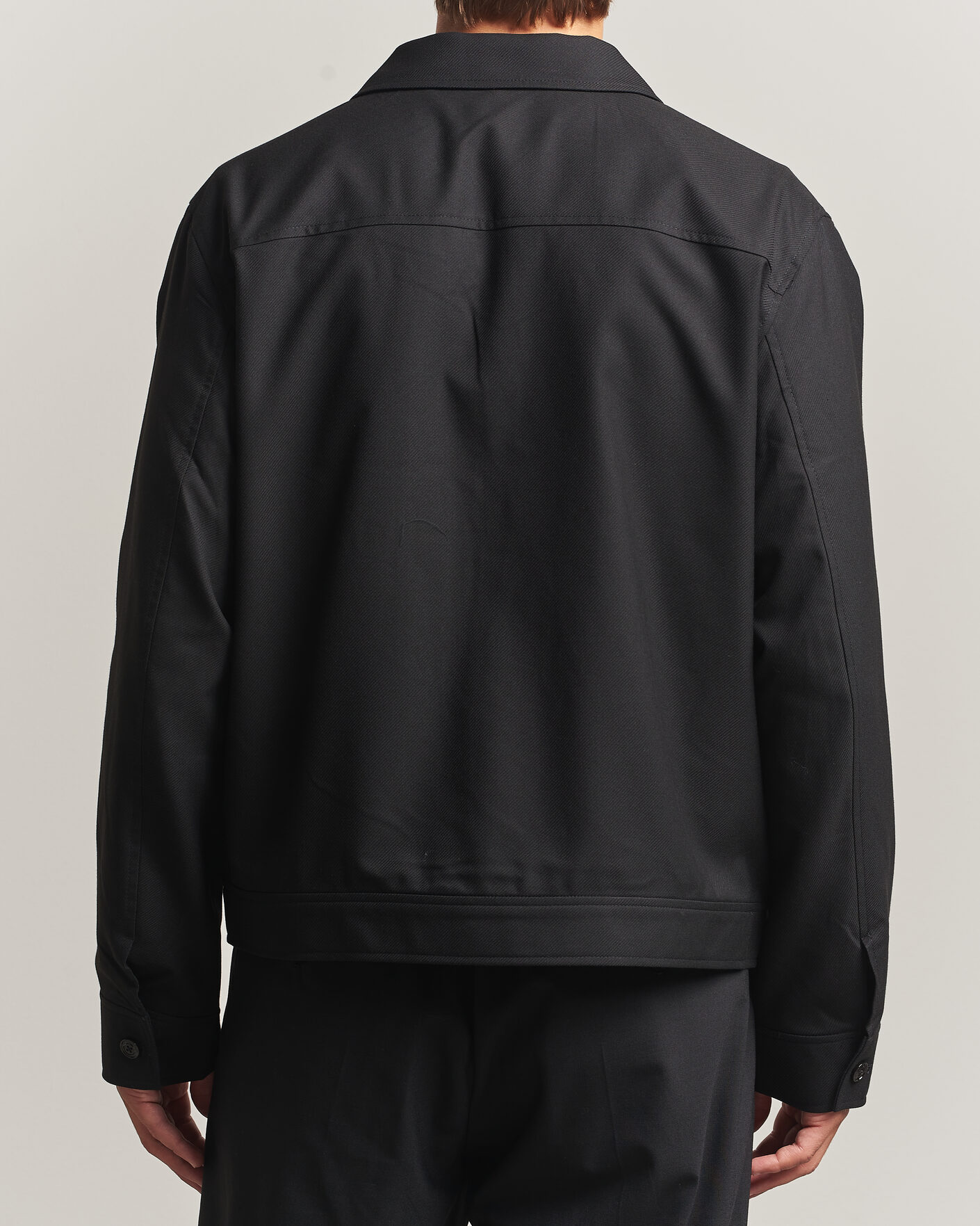 Uomini | Giacche | J.Lindeberg | Jevin Brushed Twill Jacket Black