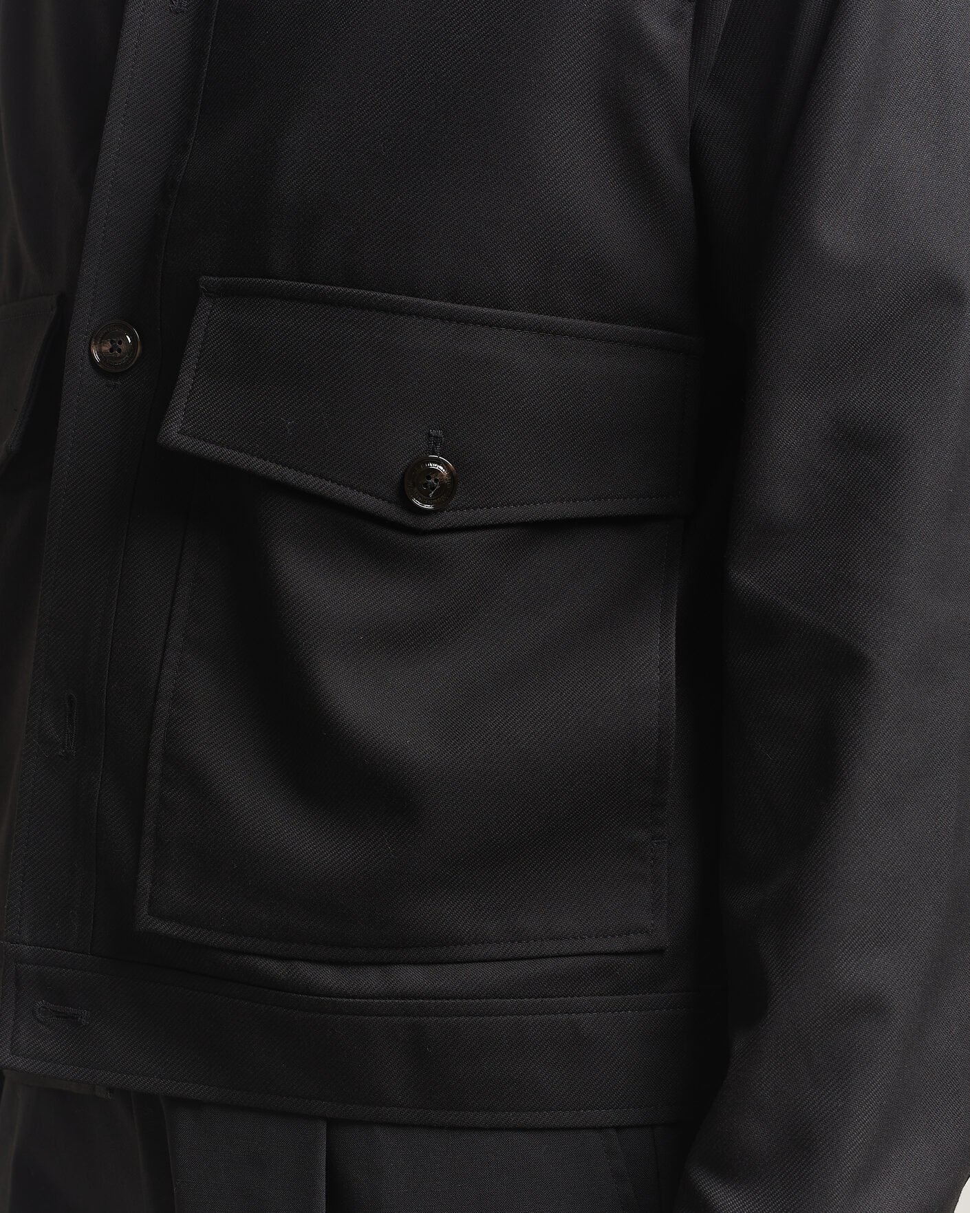 Uomini | Giacche | J.Lindeberg | Jevin Brushed Twill Jacket Black
