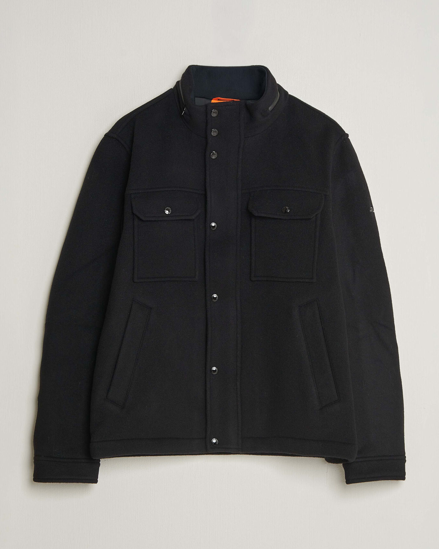 Uomini | Giacche | J.Lindeberg | Bailey Wool Field Jacket Black