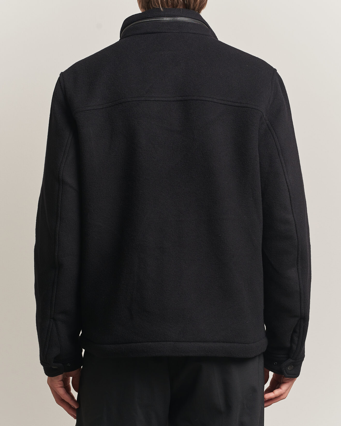 Uomini | Giacche | J.Lindeberg | Bailey Wool Field Jacket Black
