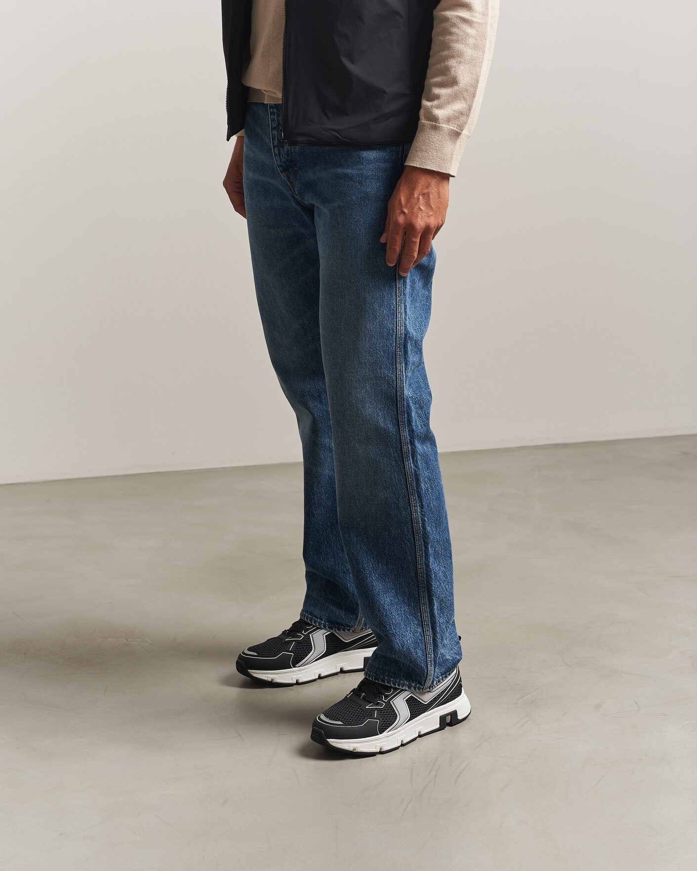 Uomini | Sneakers | J.Lindeberg | Vent 500 Sport Running Sneaker Black