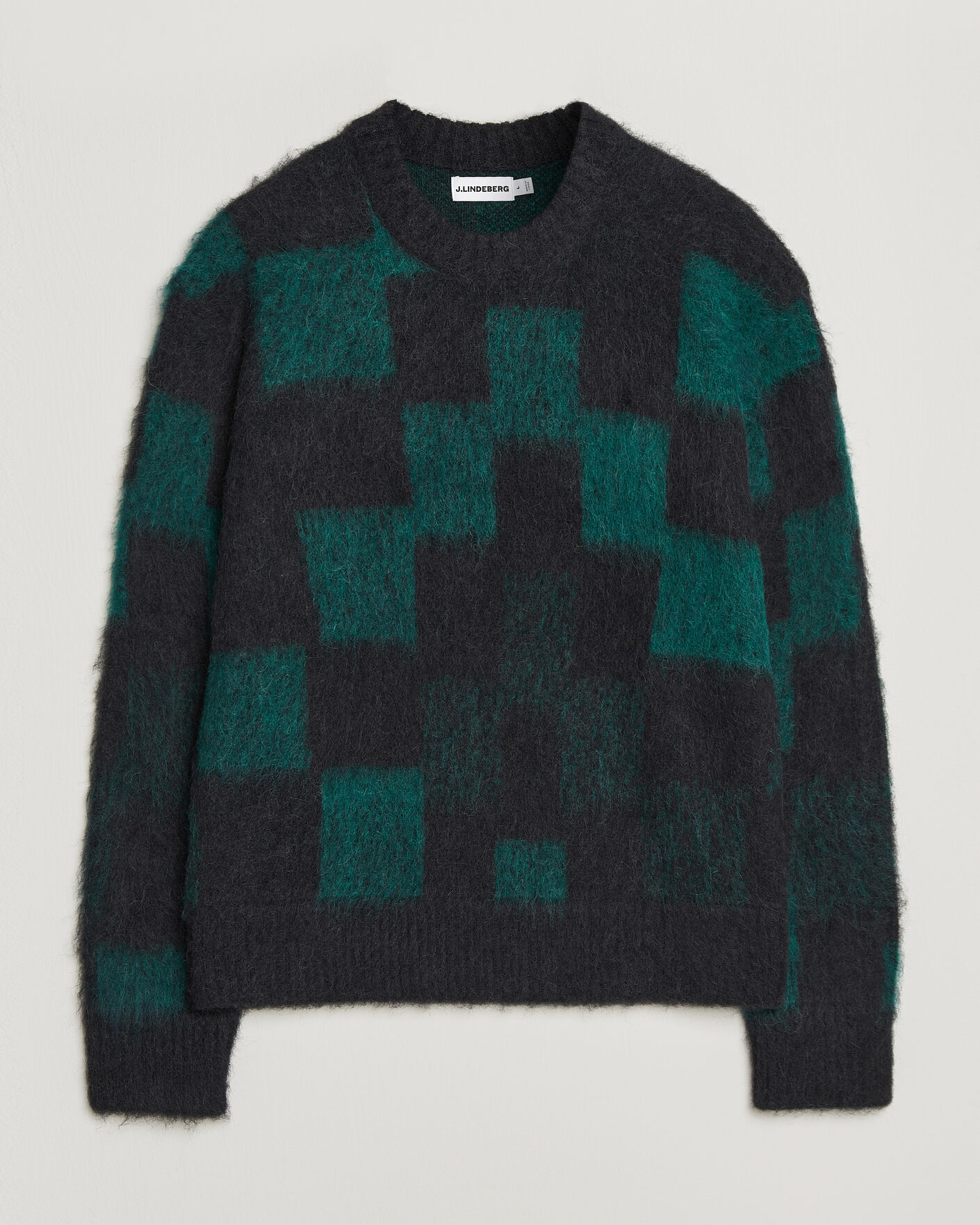 Uomini | Maglieria | J.Lindeberg | Hank Graphic Knitted Sweater Forest Biome