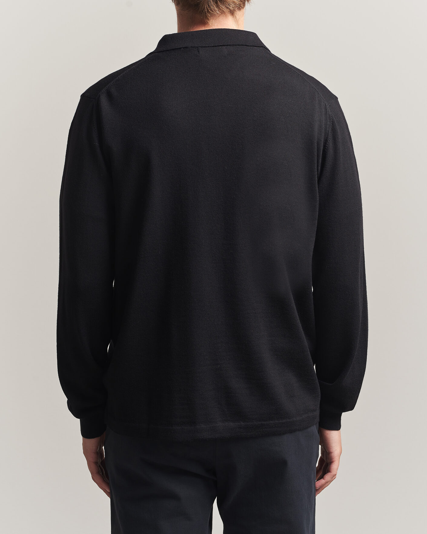 Uomini | Maglieria | J.Lindeberg | Kaleb Merino Full Zip Black