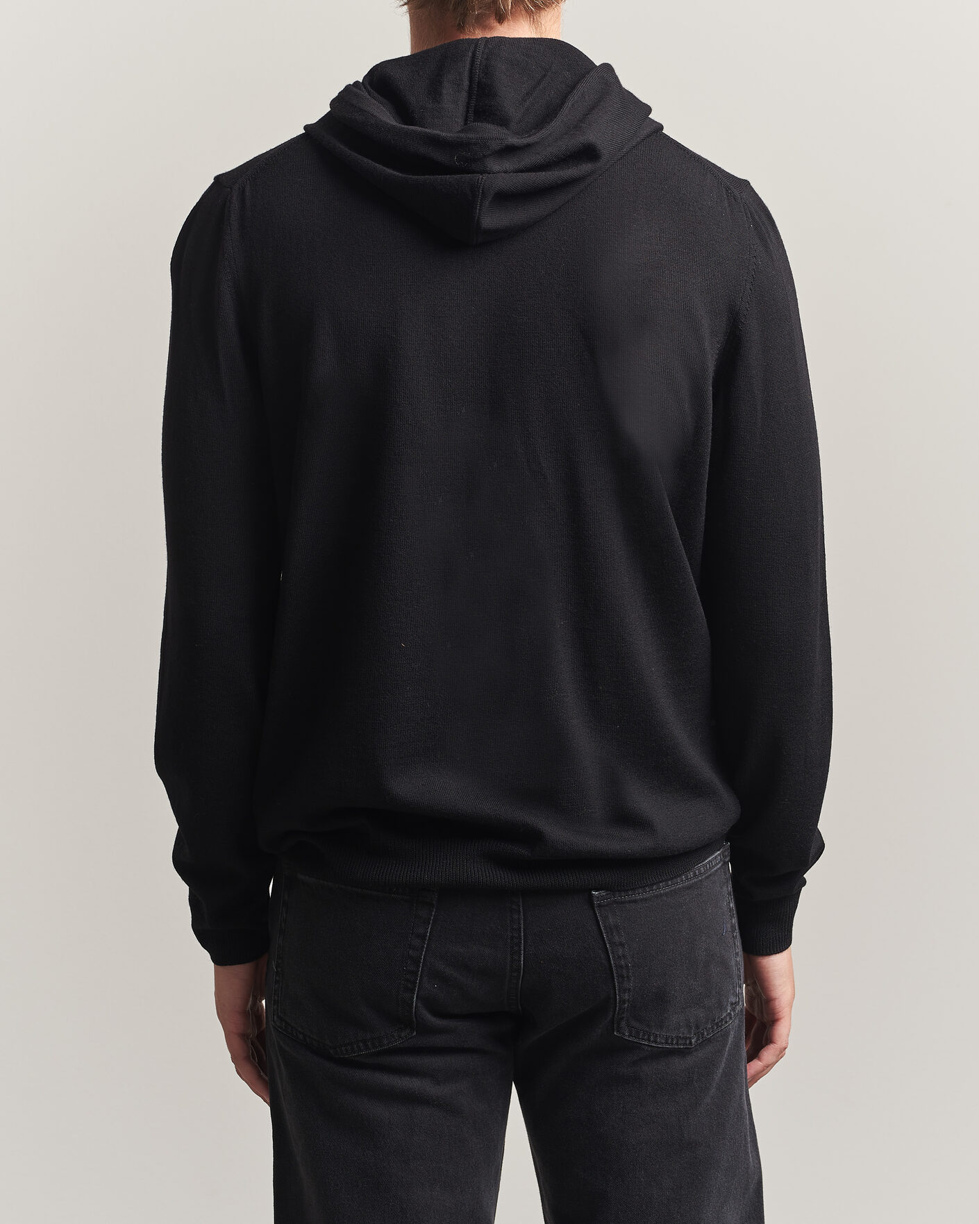 Uomini | Maglieria | J.Lindeberg | Karl Merino Hoodie Black