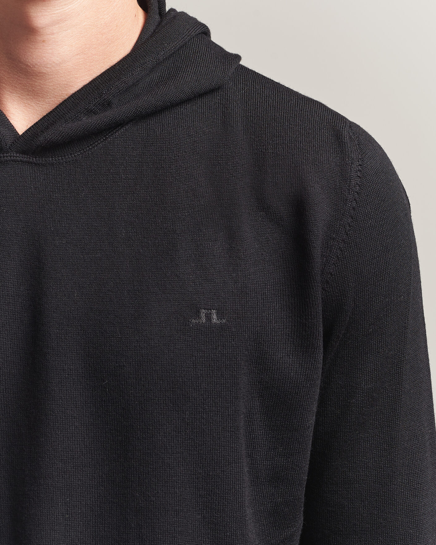 Uomini | Maglieria | J.Lindeberg | Karl Merino Hoodie Black