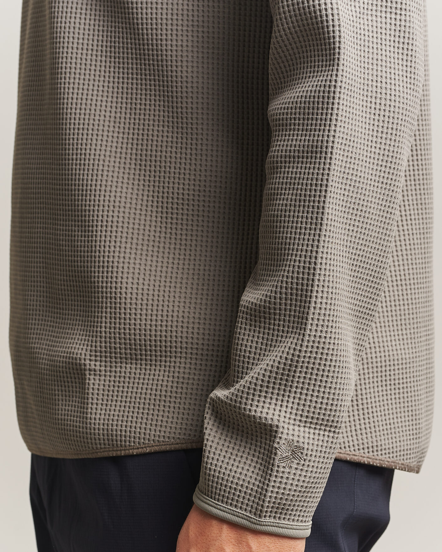 Uomini | T-shirt | Goldwin | WF Light Long Sleeve T-Shirt Arid Beige