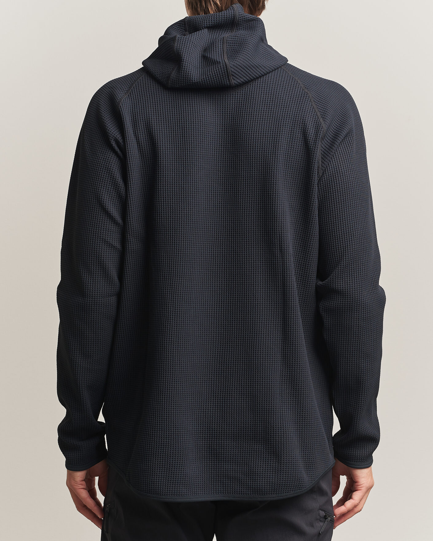 Uomini | Maglieria | Goldwin | WF Light Long Sleeve Hoodie Black