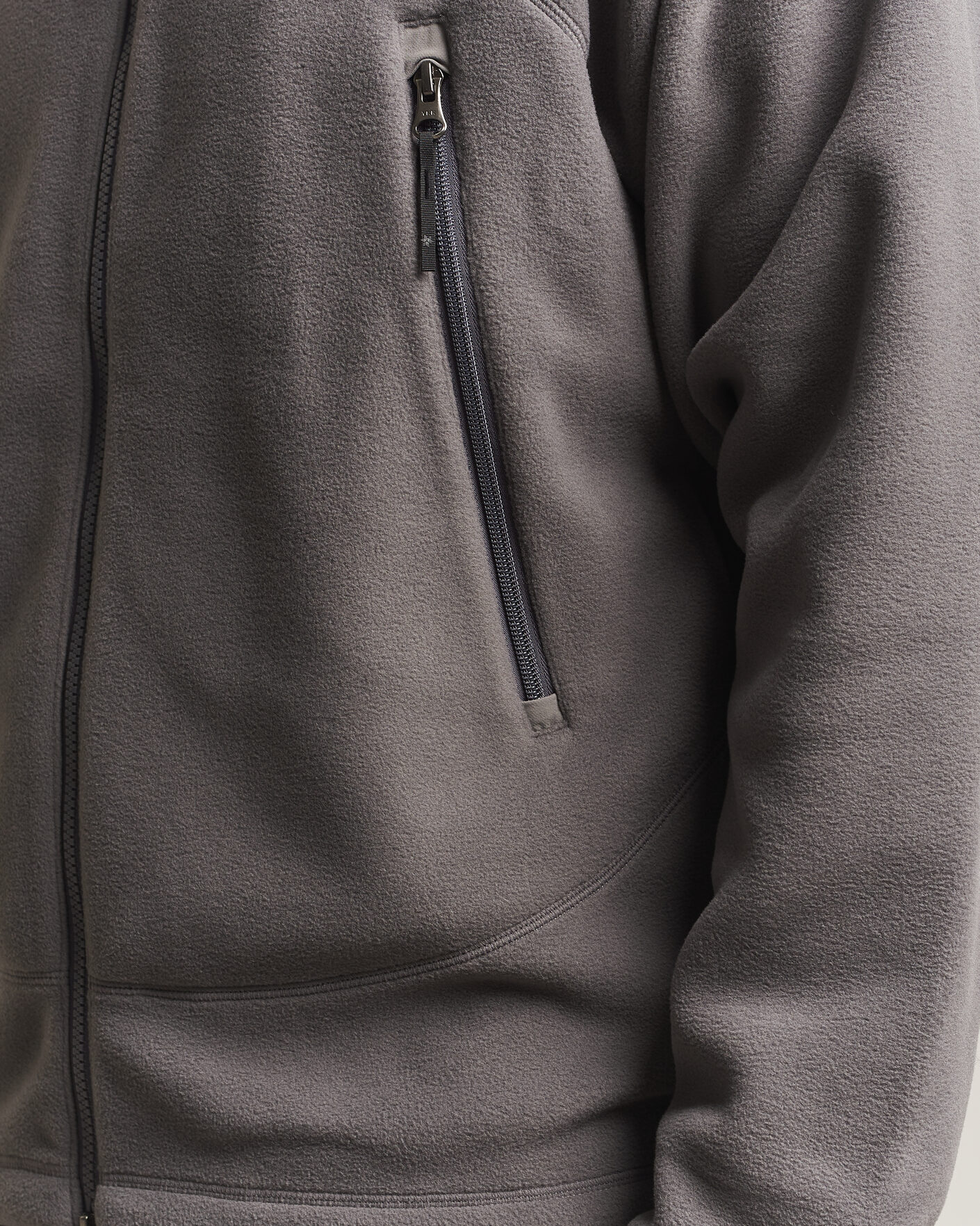 Uomini | Maglieria | Goldwin | Polartec Fleece Jacket Lunar Gray