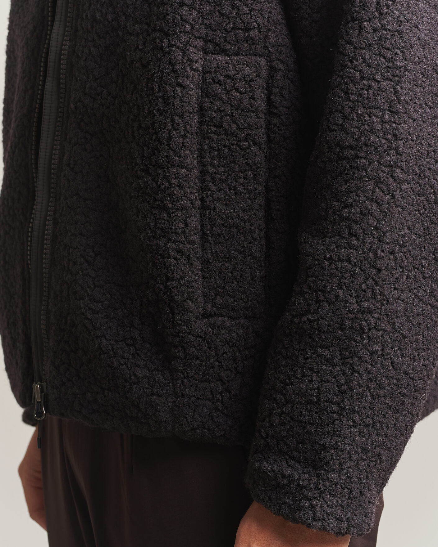 Uomini | Maglieria | Goldwin | Deep Pile Fleece Jacket Espresso