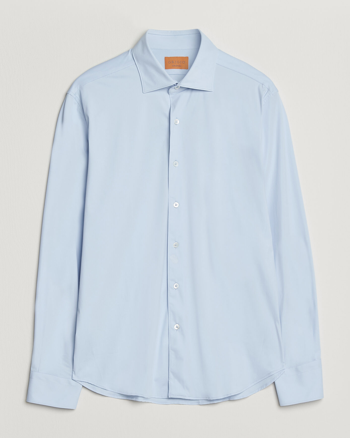 Uomini | Camicie | Grigio | Jersey Shirt Light Blue